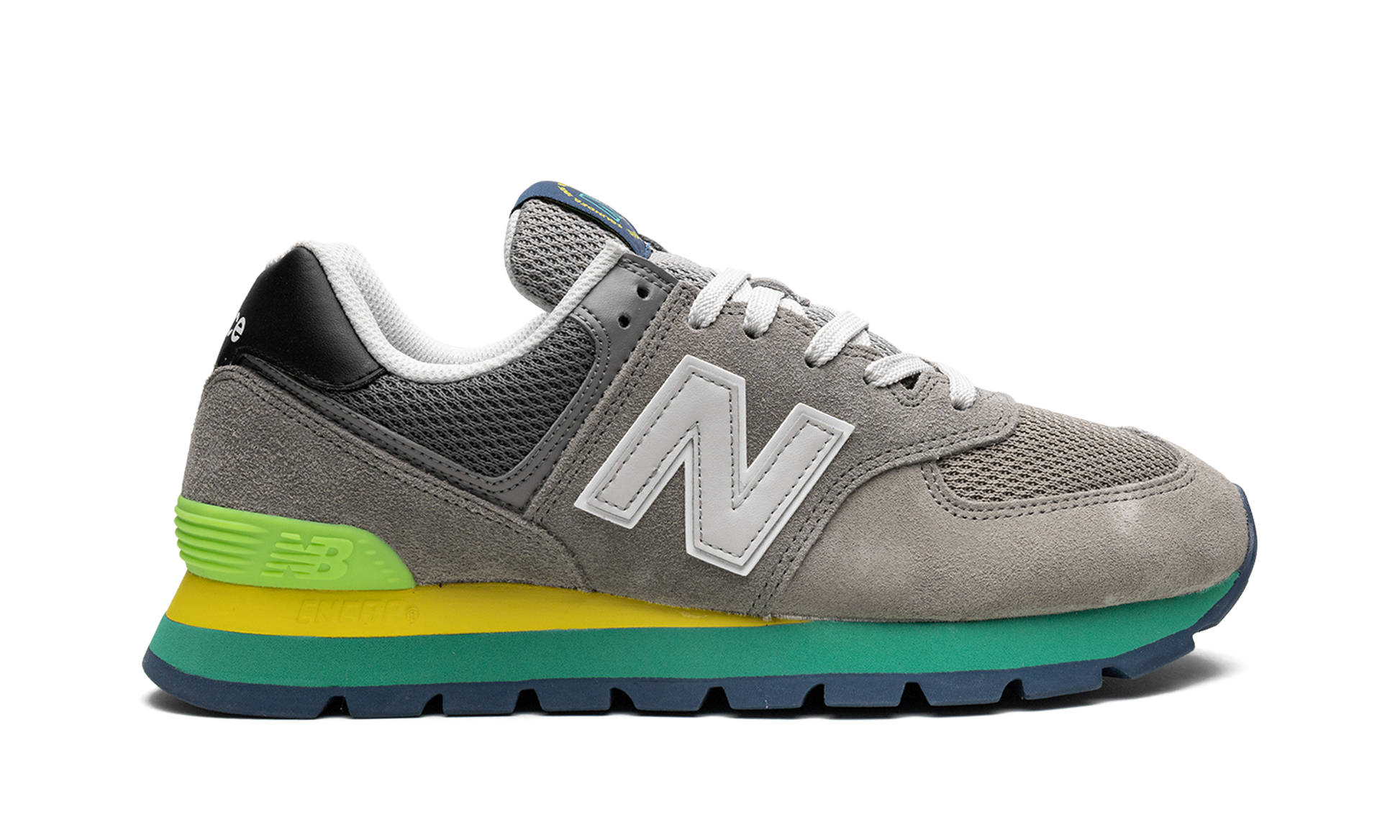 574 Rugged "rugged Grey Yellow Emerald" - 6