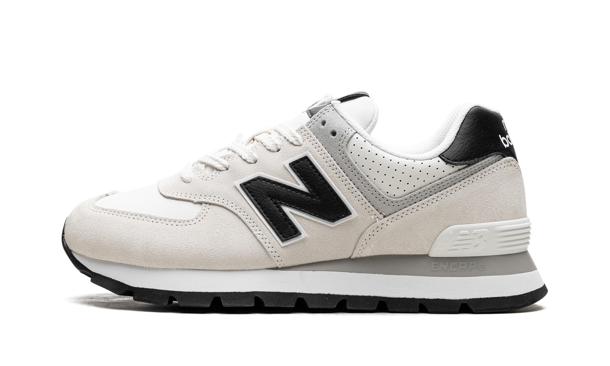574 Rugged "white Black" - 1