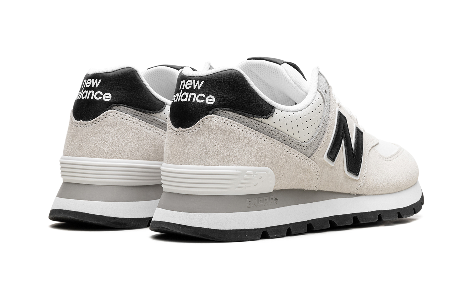 574 Rugged "white Black" - 3