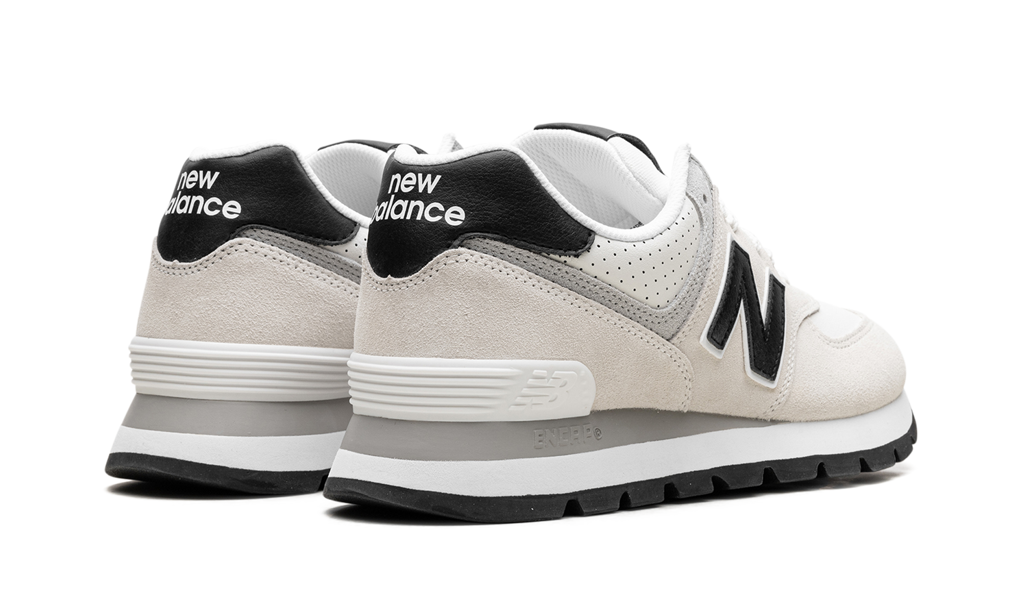 574 Rugged "white Black" - 3