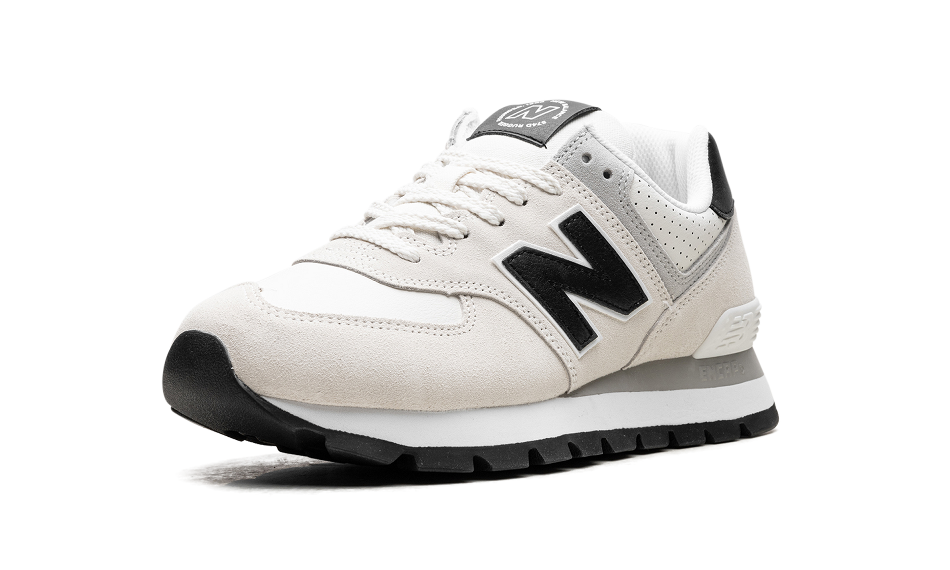 574 Rugged "white Black" - 4