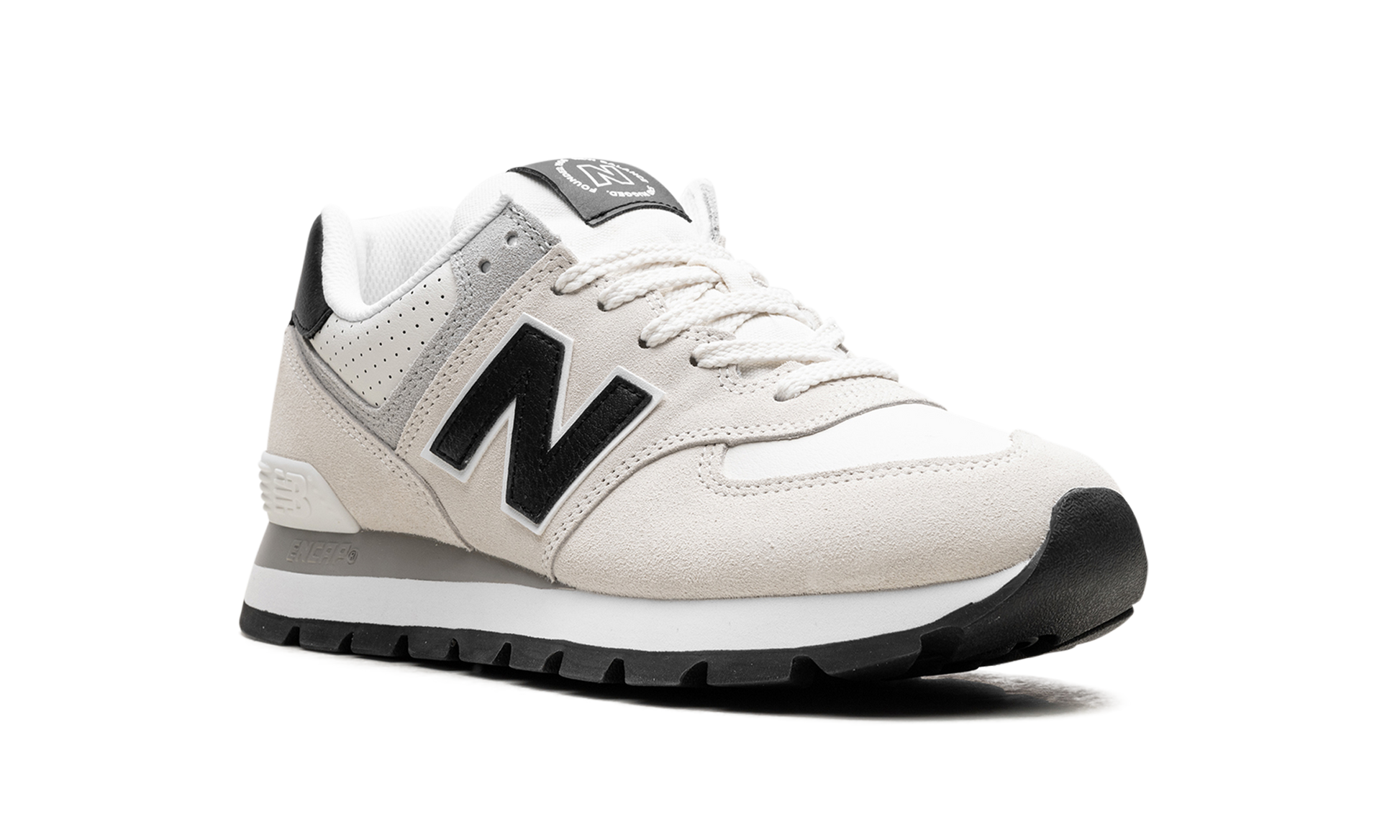 574 Rugged "white Black" - 7