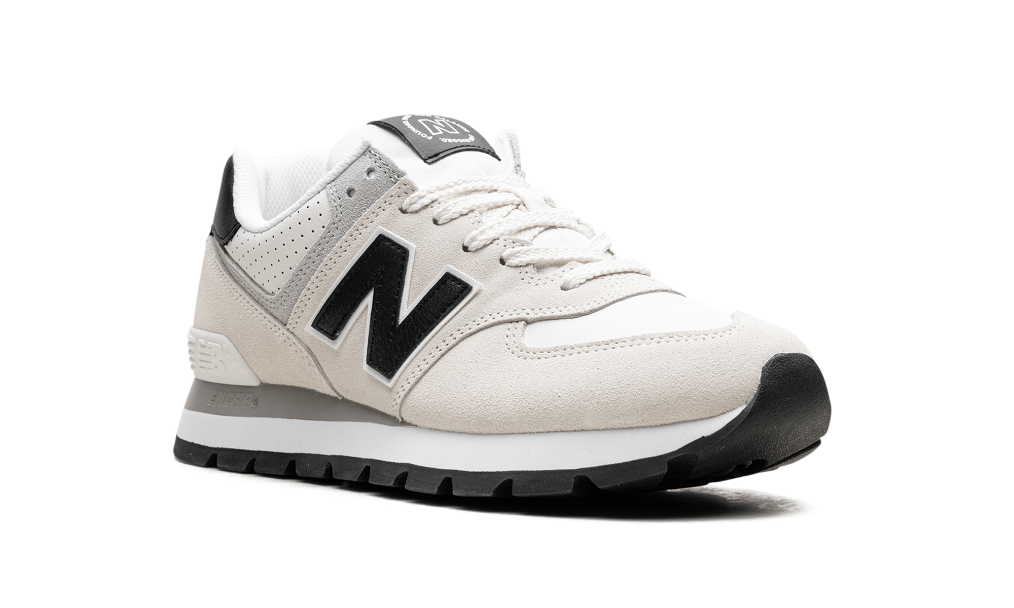 574 Rugged "white Black" - 7