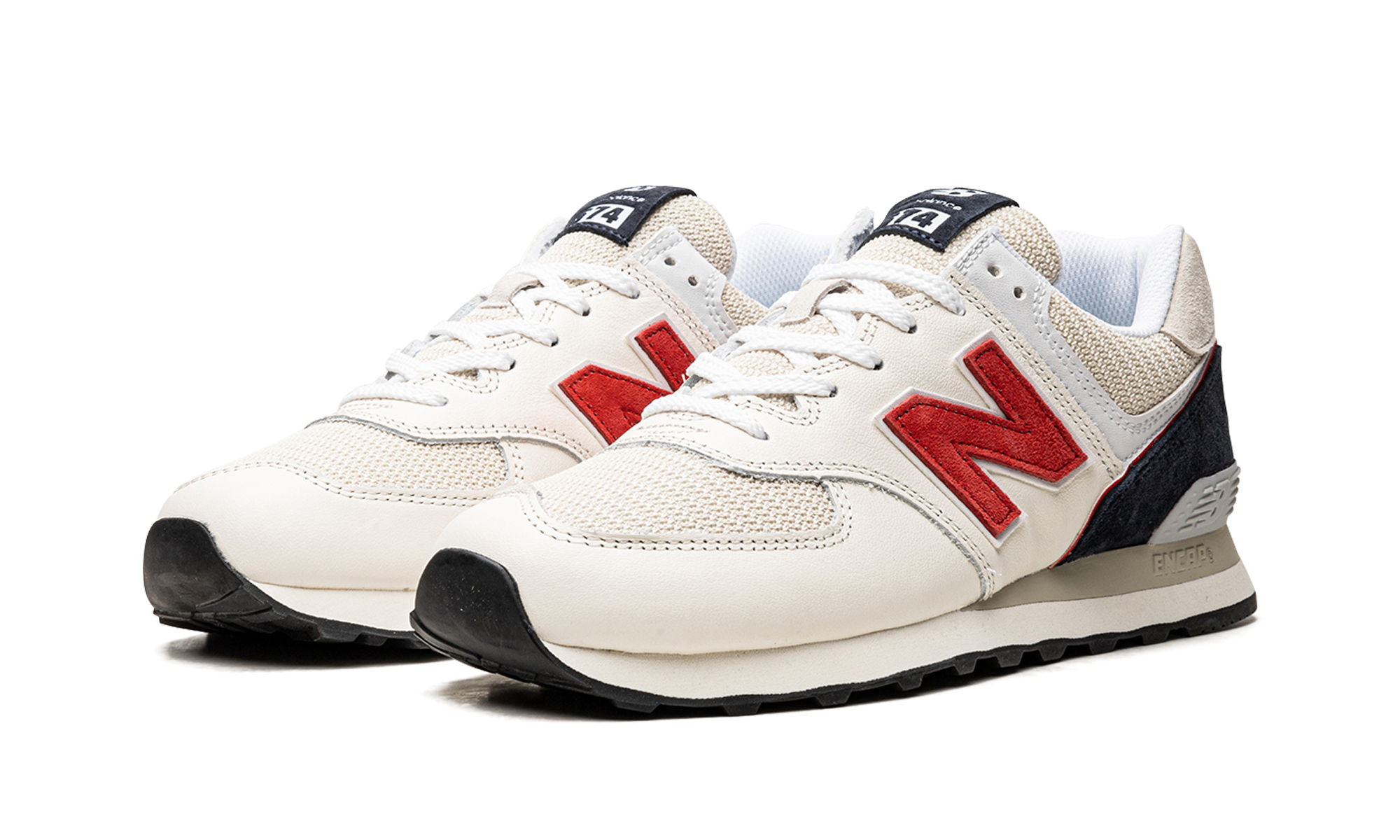 574 "white/light Grey/red/navy" - 2