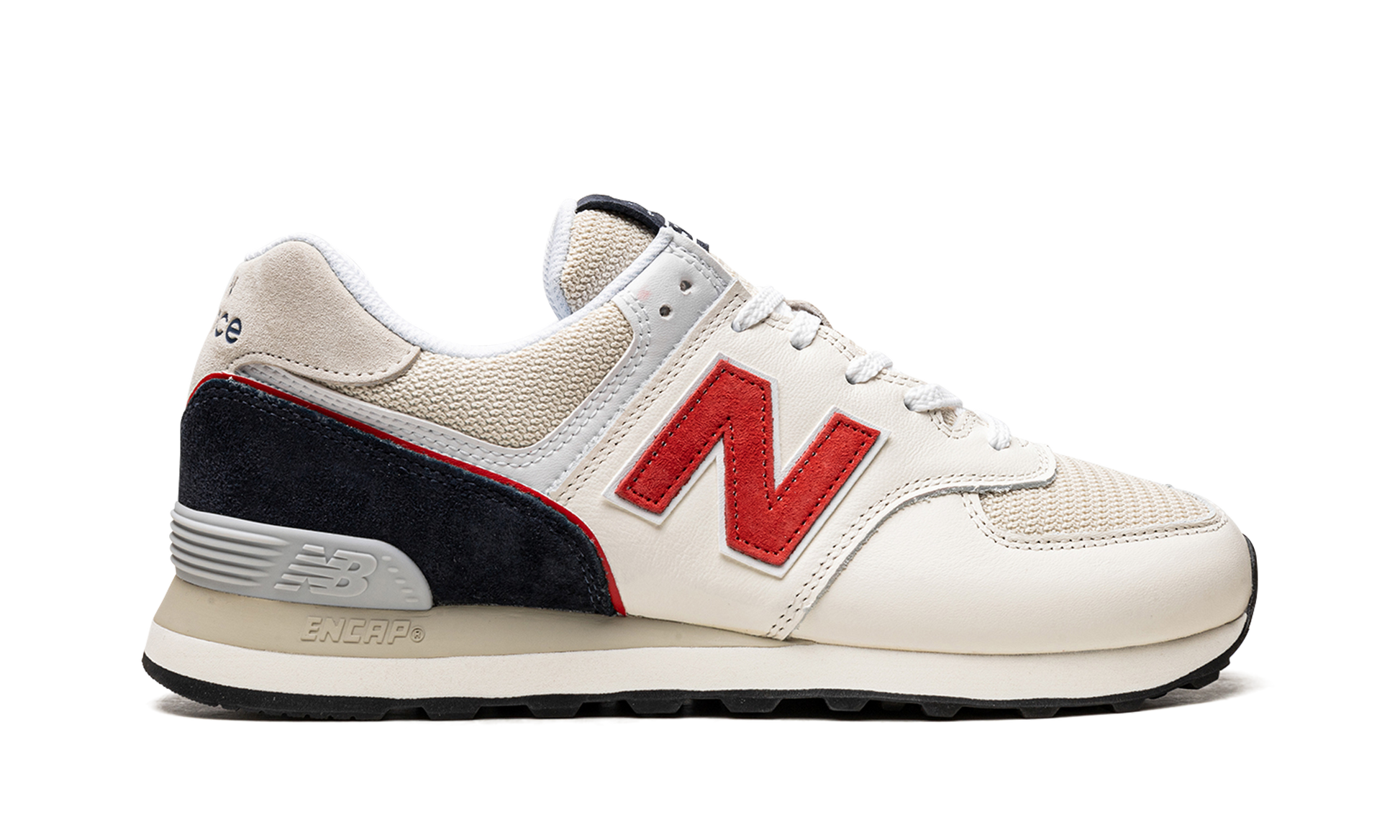 574 "white/light Grey/red/navy" - 6