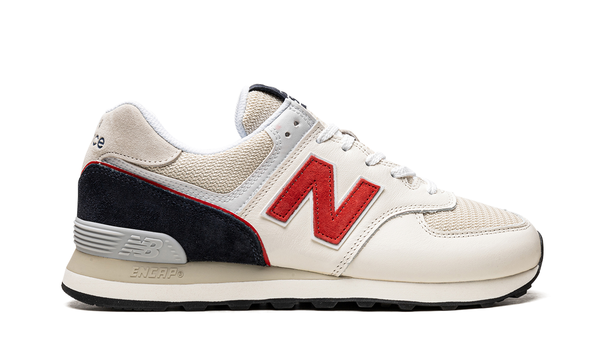 574 "white/light Grey/red/navy" - 6