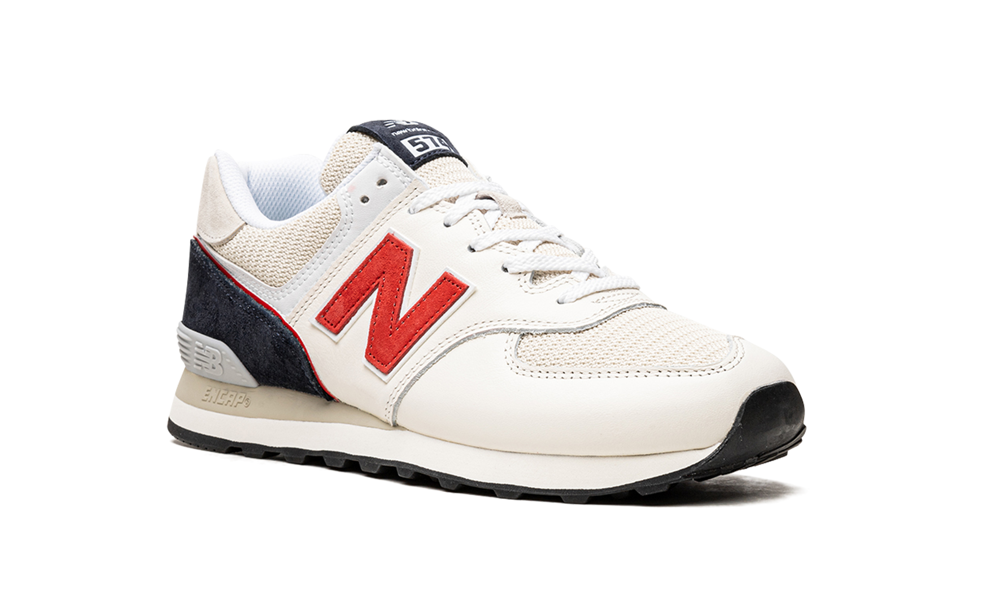 574 "white/light Grey/red/navy" - 7