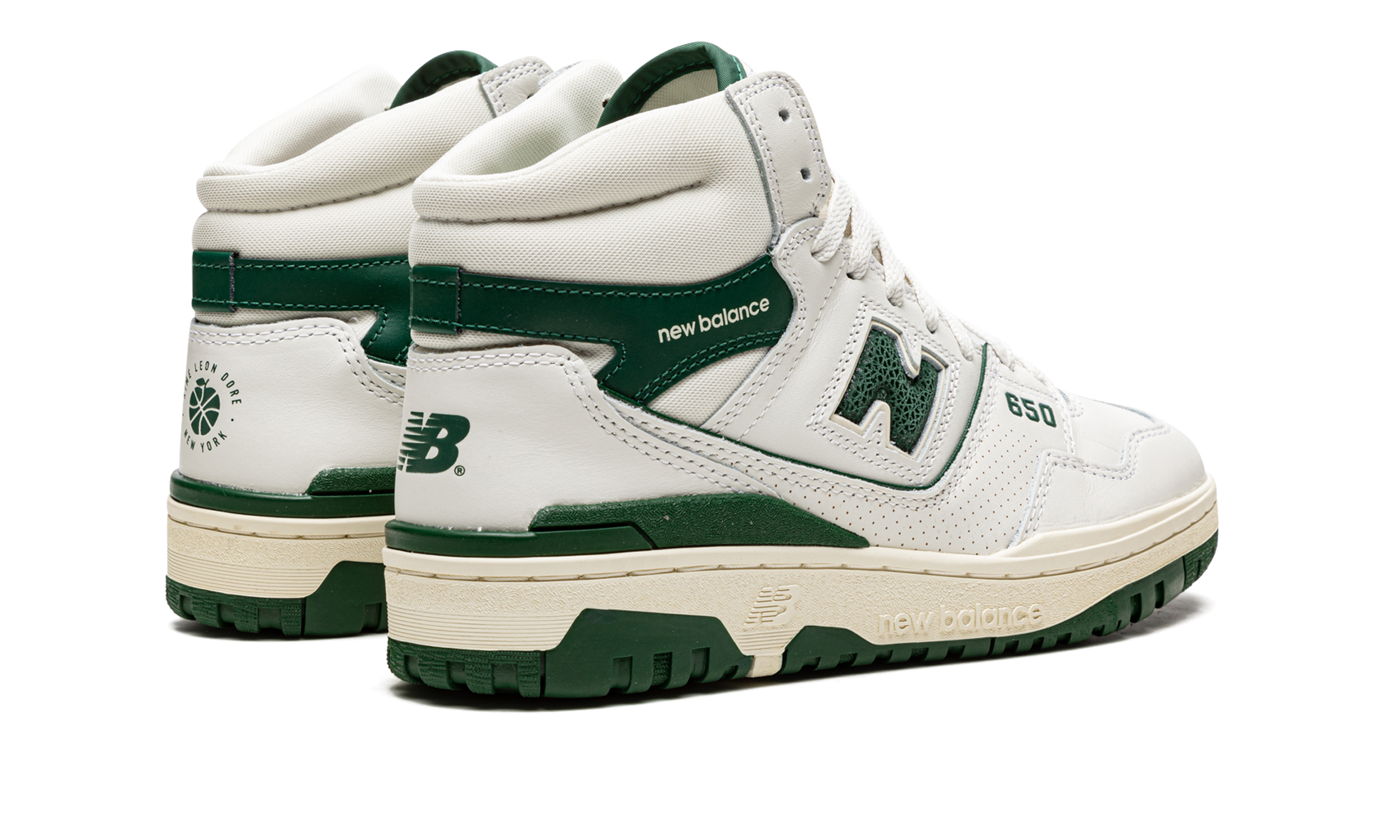 650r "aime Leon Dore White Green" - 3