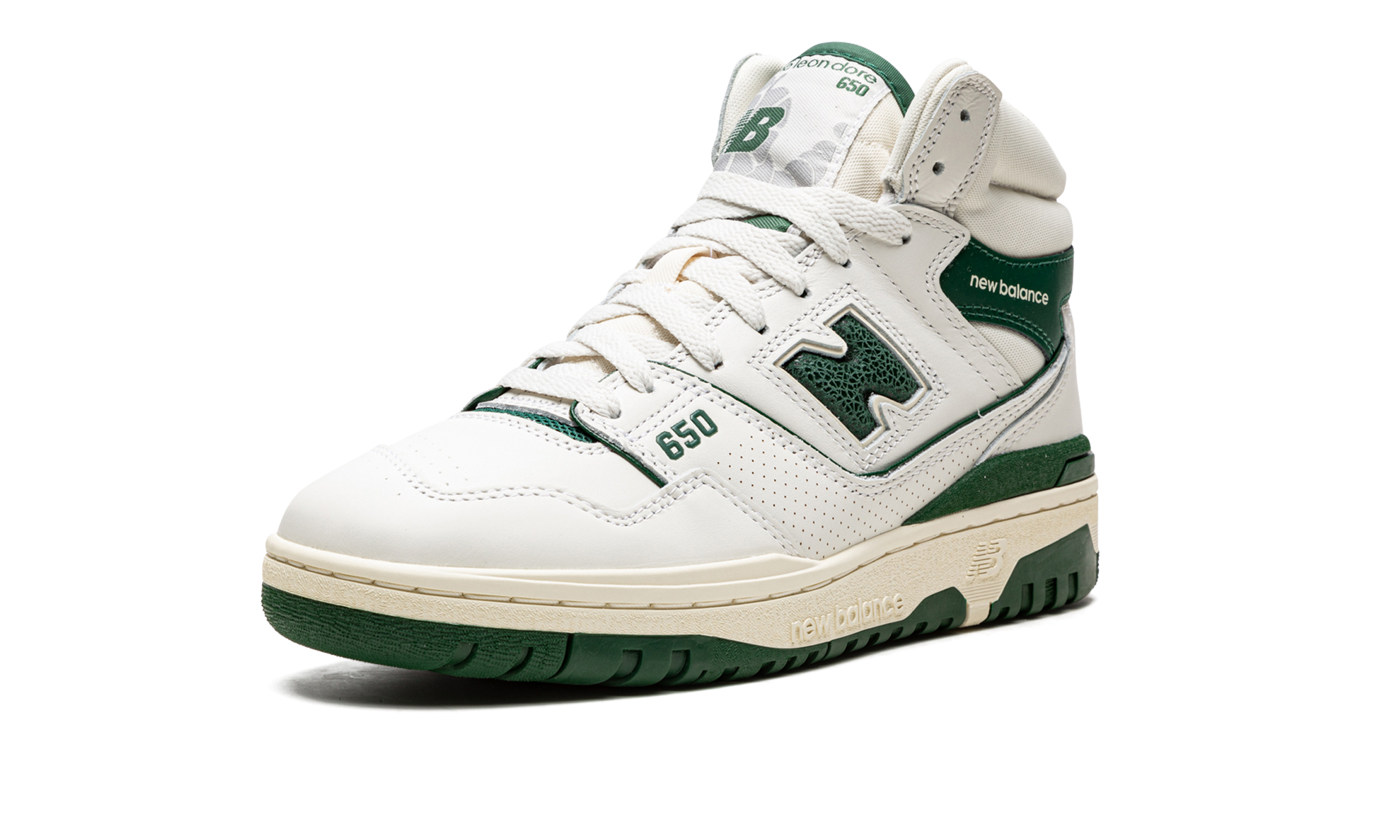 650r "aime Leon Dore White Green" - 4