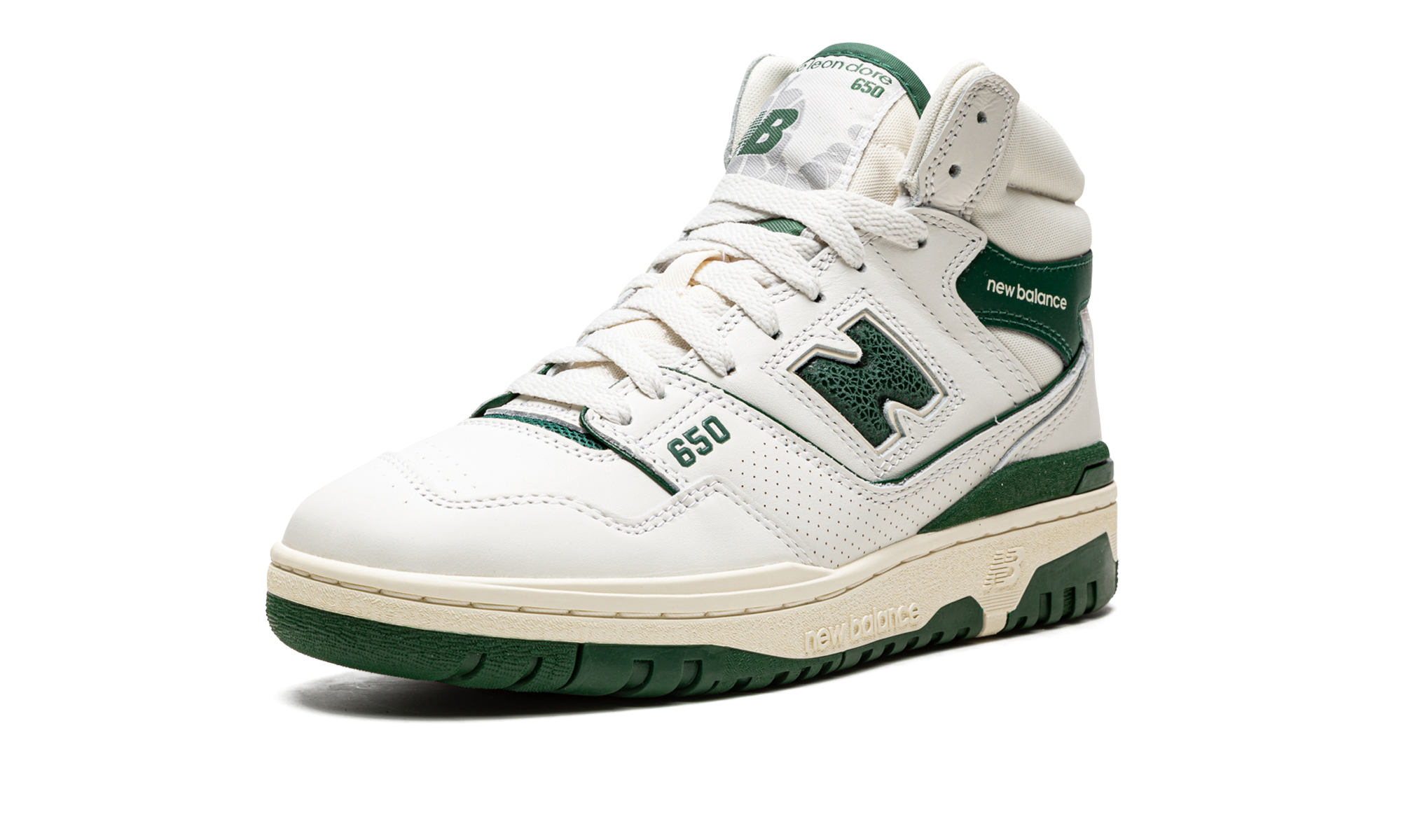 650r "aime Leon Dore White Green" - 4