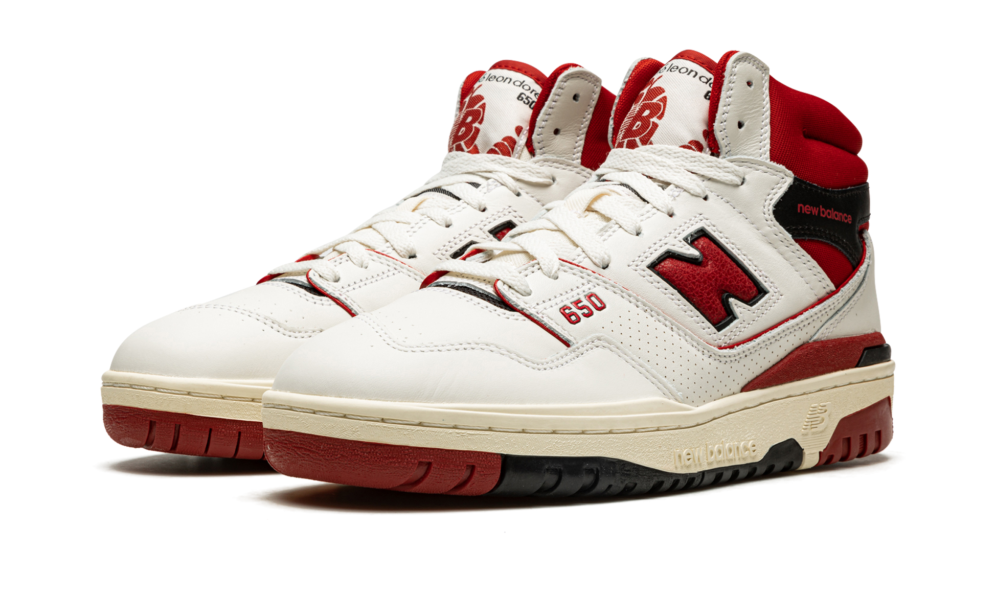 650r "aimé Leon Dore - White / Red" - 2
