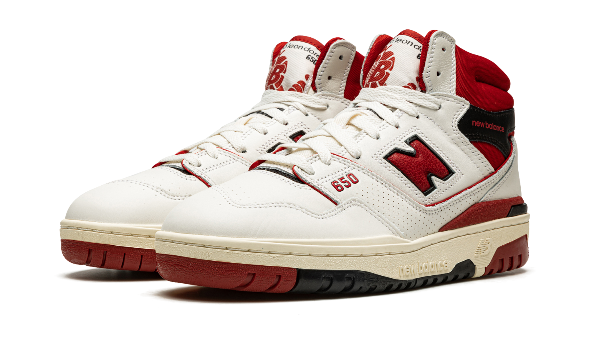 650r "aimé Leon Dore - White / Red" - 2