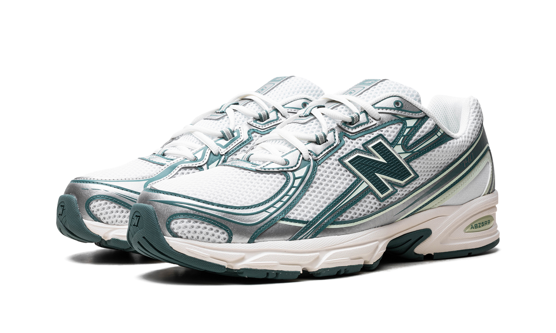 740 "white / Marsh Green" - 2