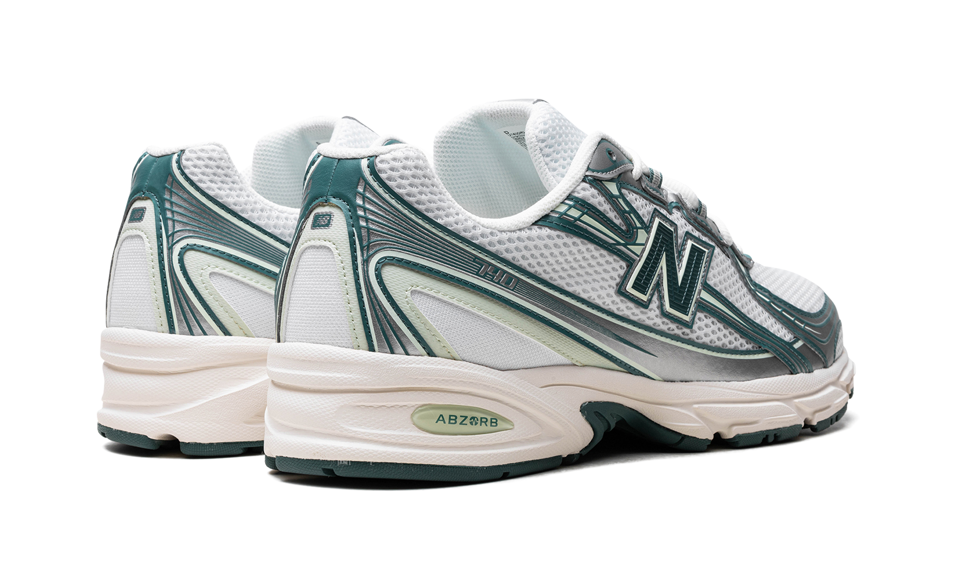 740 "white / Marsh Green" - 3