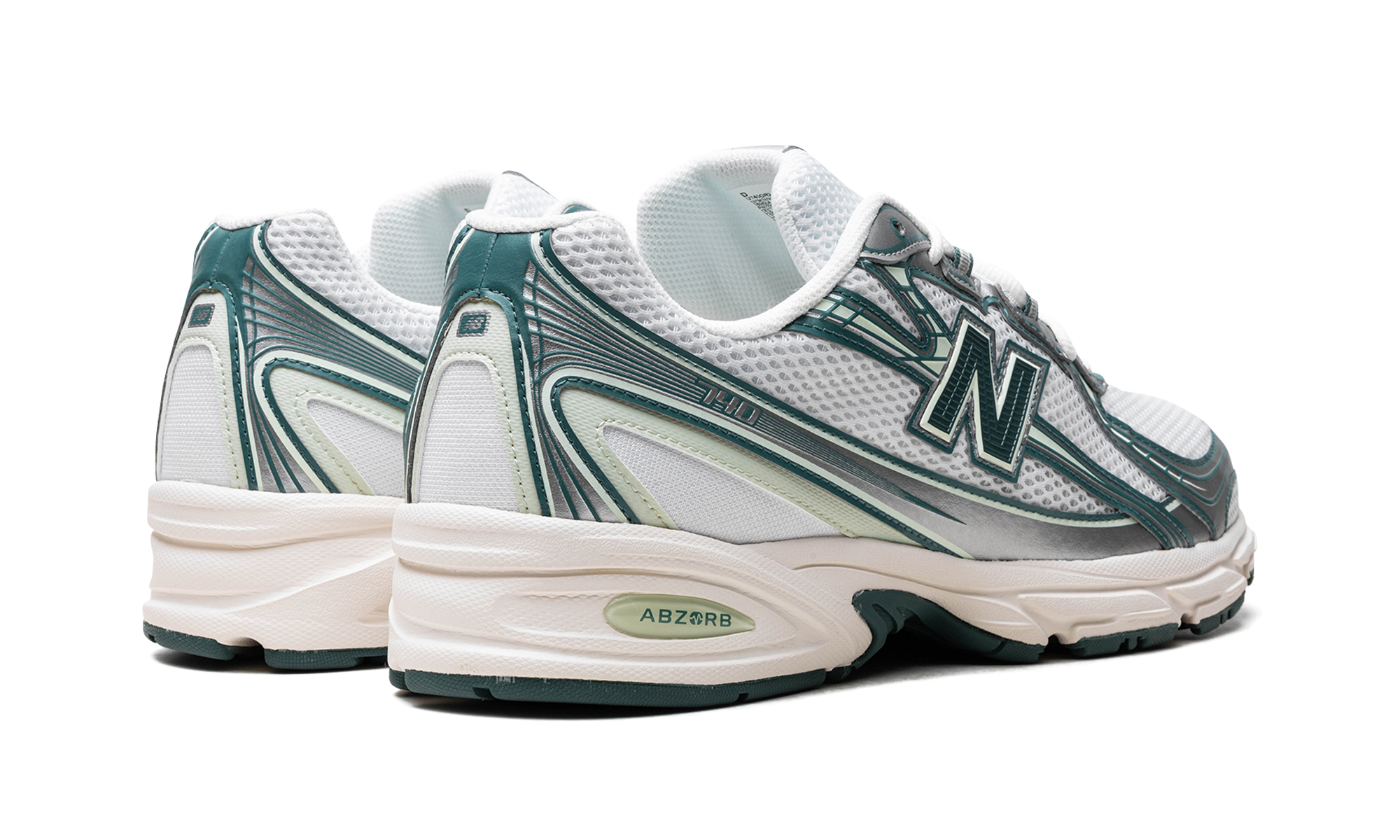 740 "white / Marsh Green" - 3