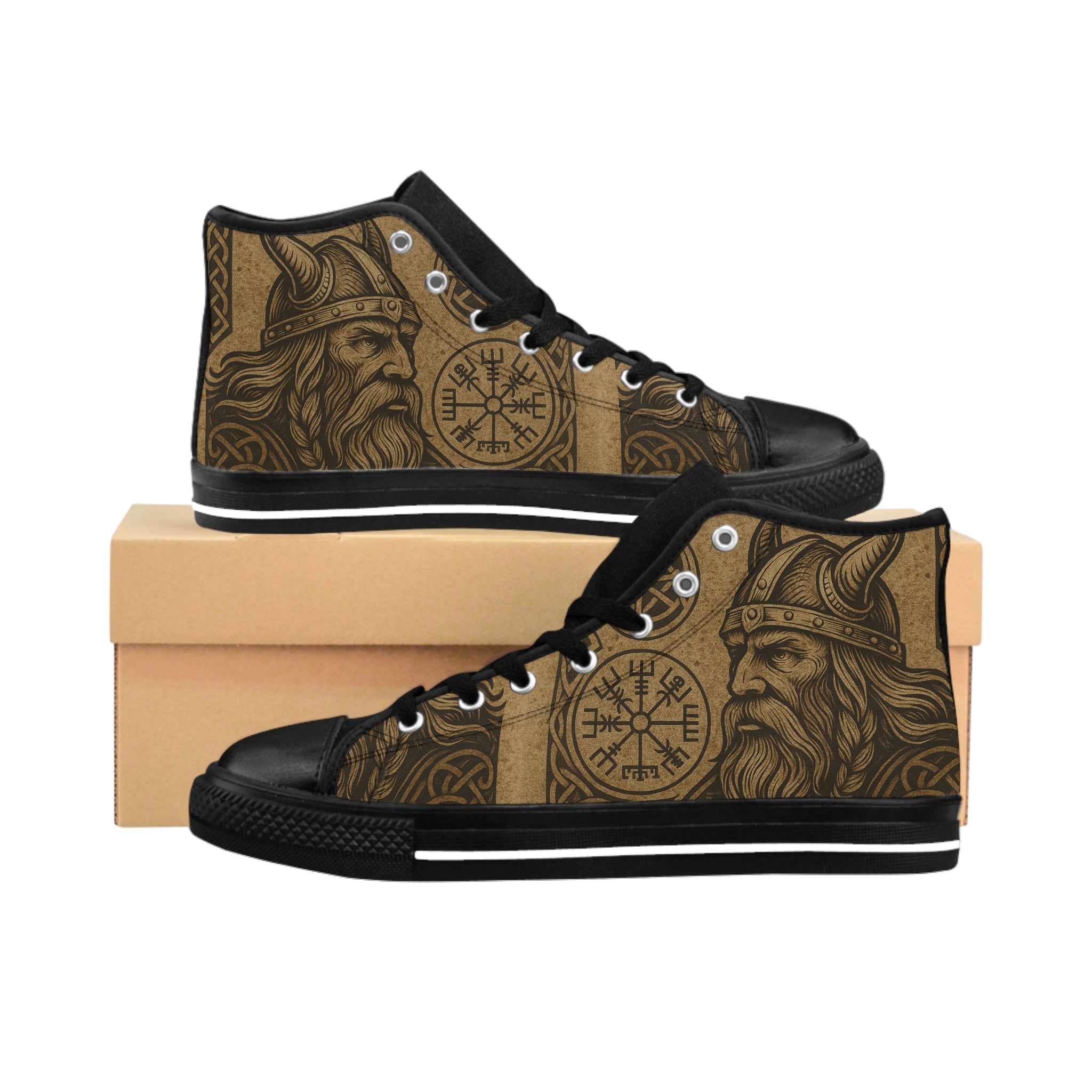 Viking Warrior Spirit High-Top Shoes