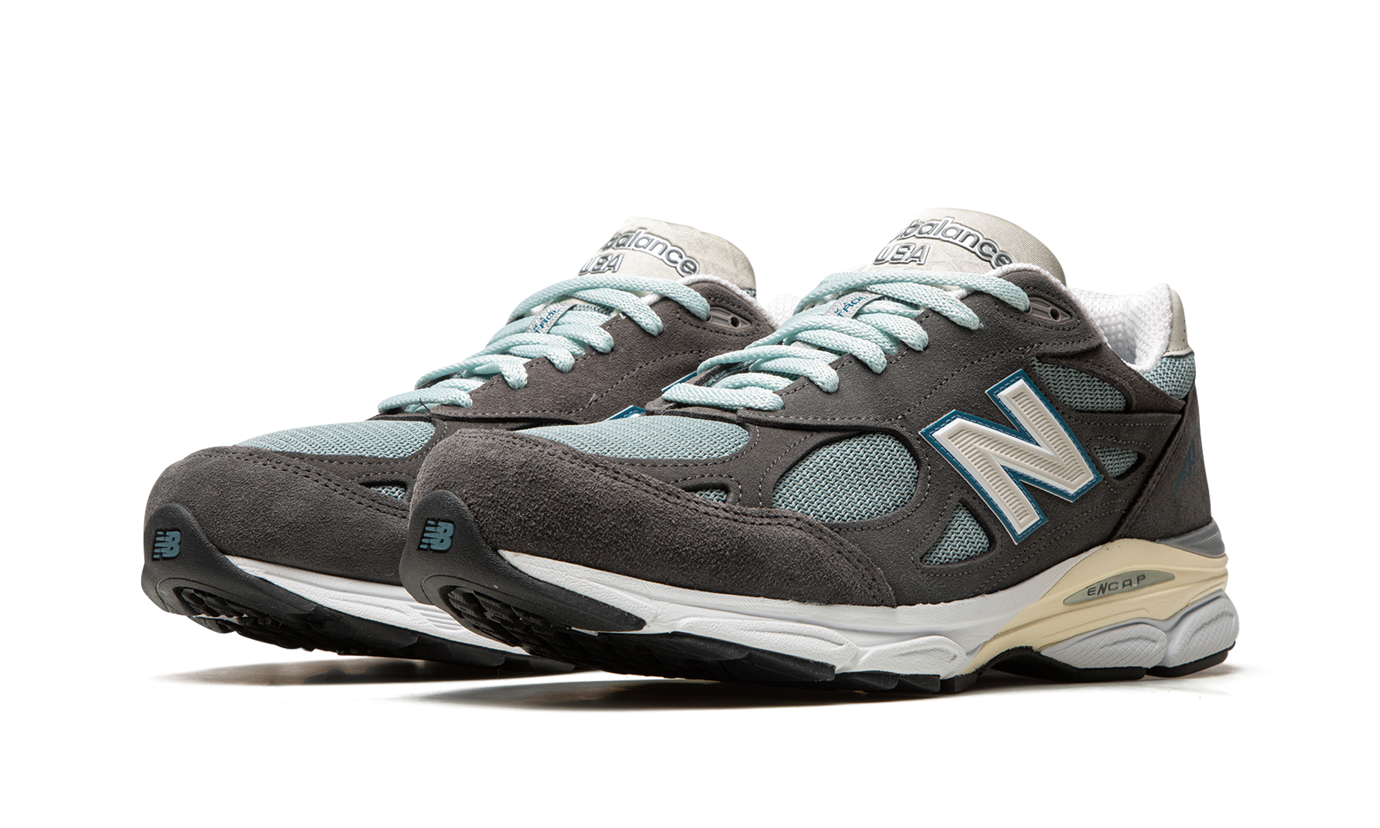 990 V3 "kith - Steel Blue / Grey" - 2