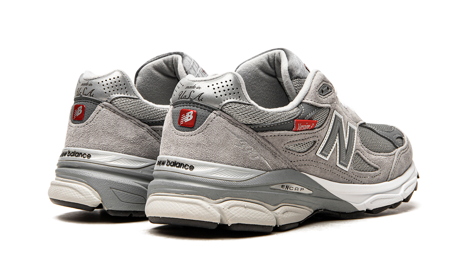990 V3 Made In Usa "grey" - 3
