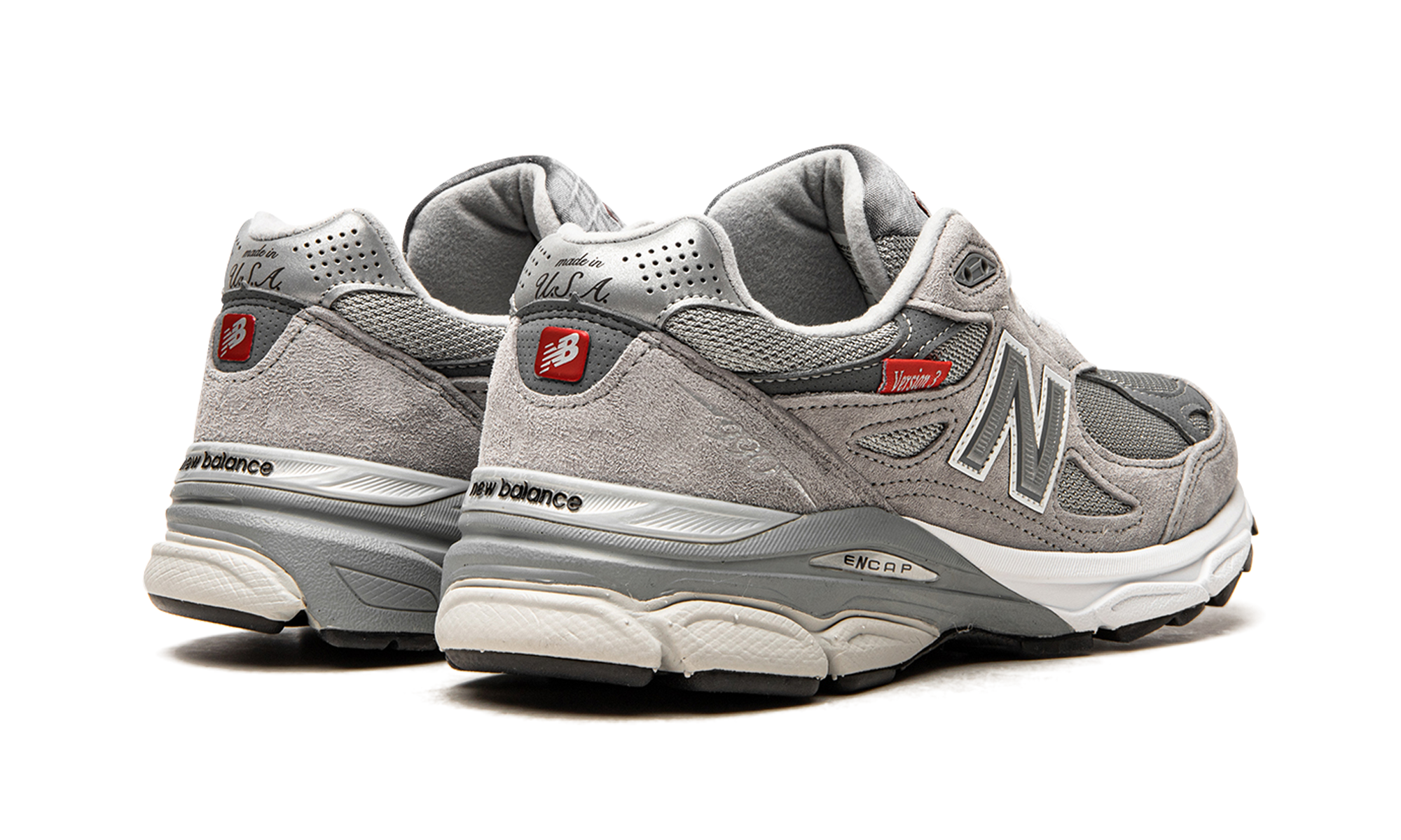 990 V3 Made In Usa "grey" - 3