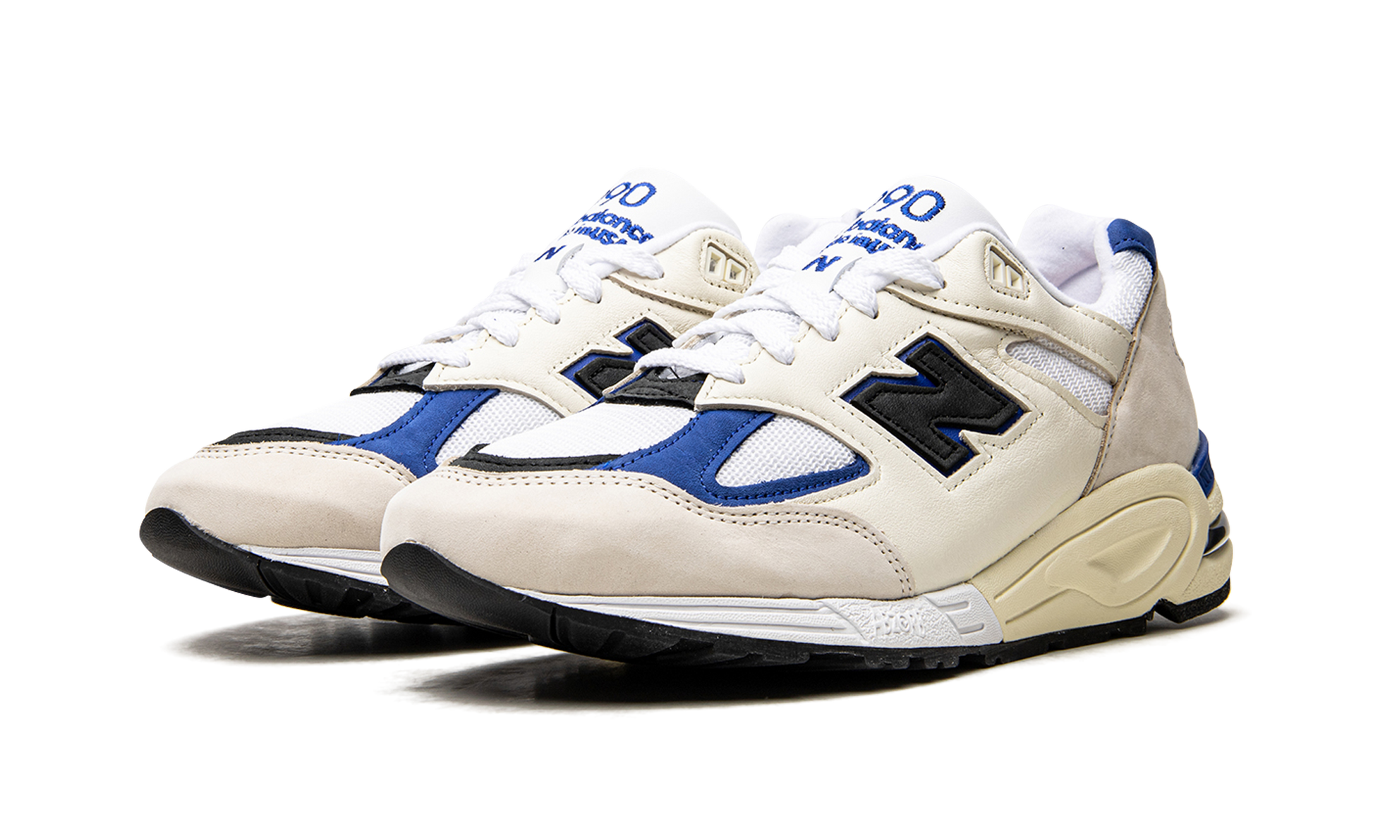 990v2 "made In Usa White/blue" - 2
