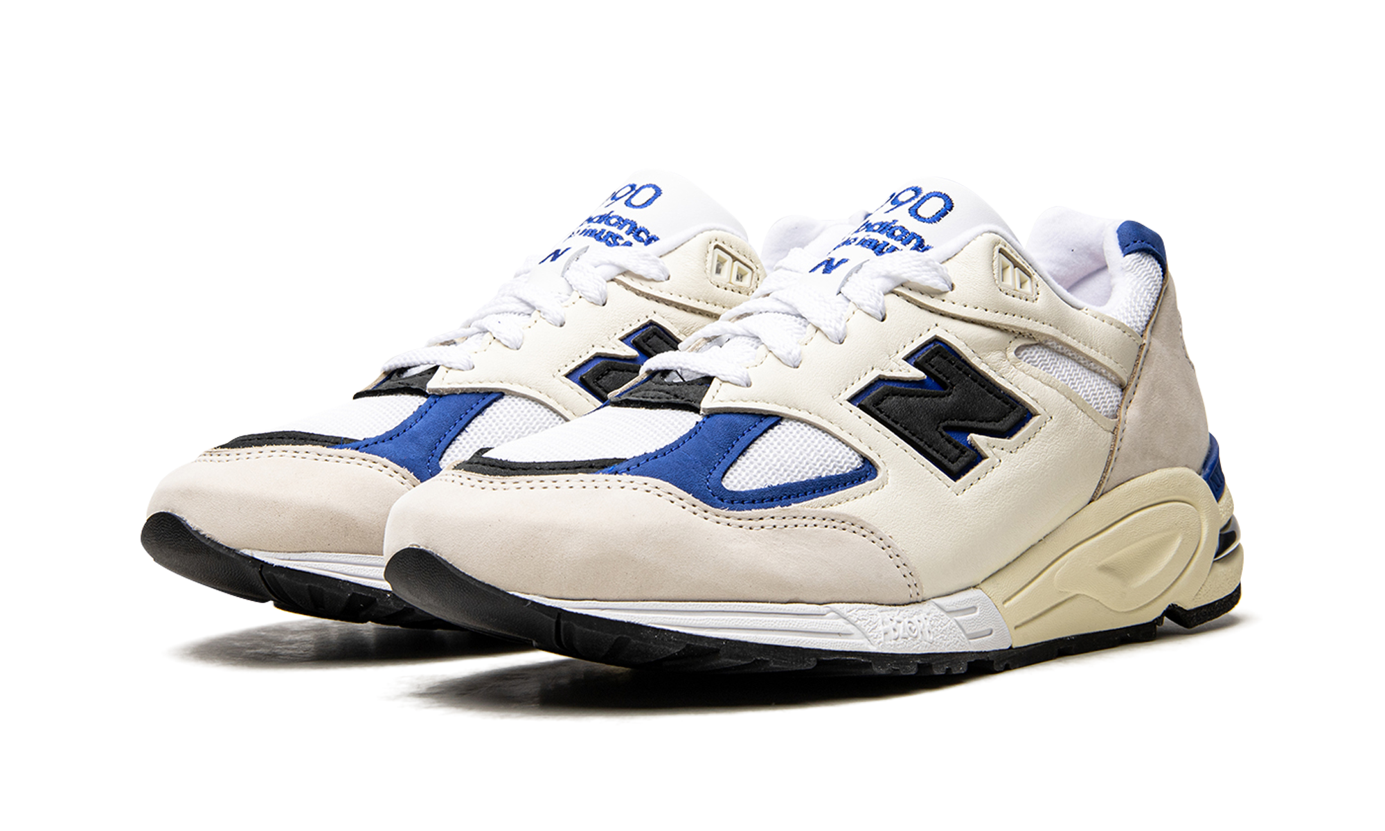 990v2 "made In Usa White/blue" - 2