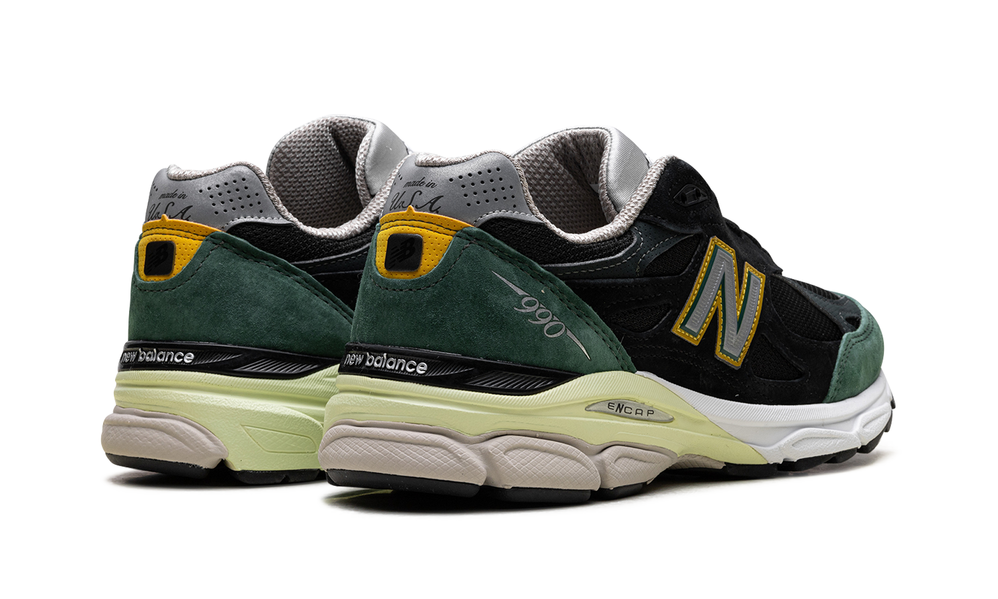 990v3 "black / Green" - 3