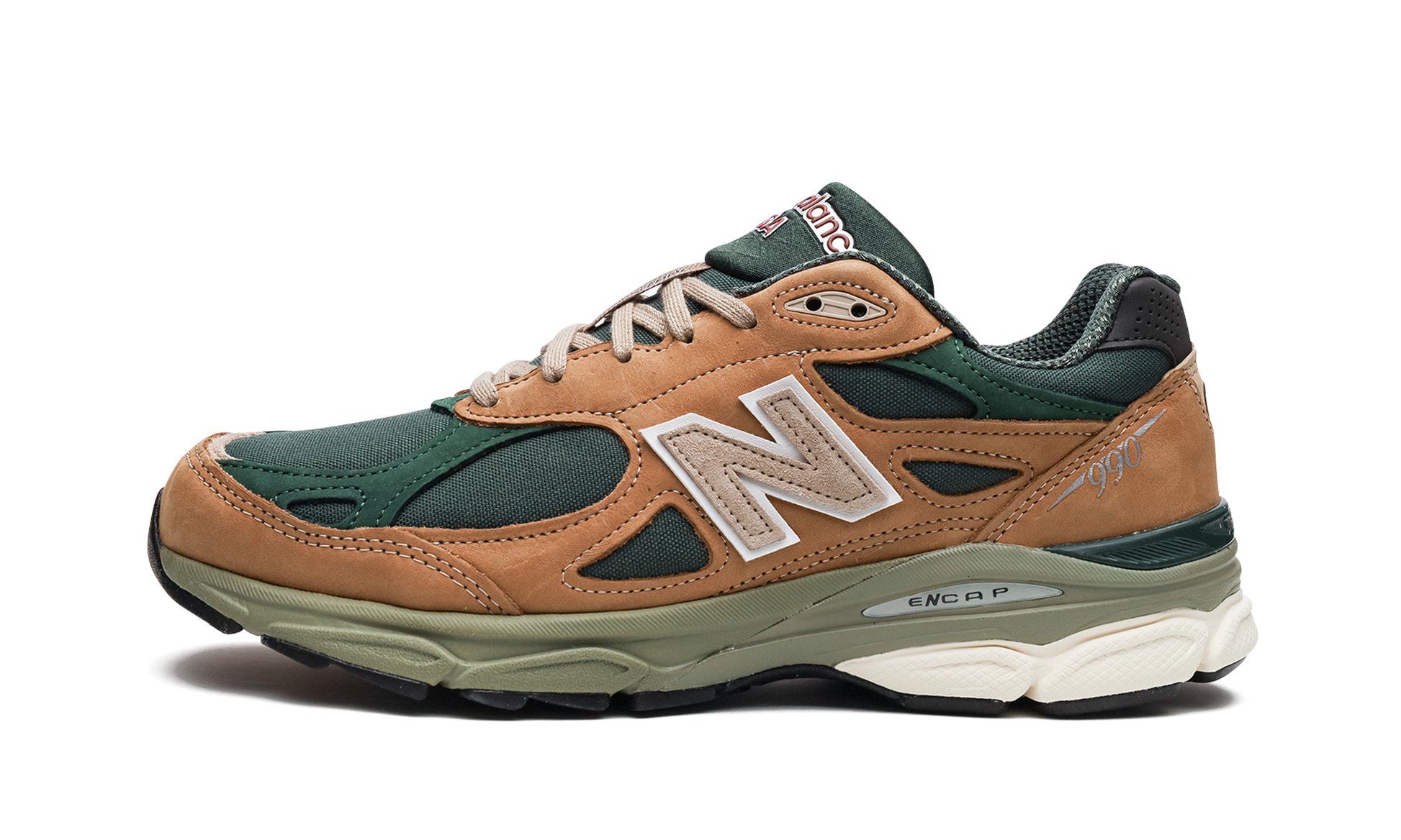 990v3 "made In Usa - Tan / Green" - 1