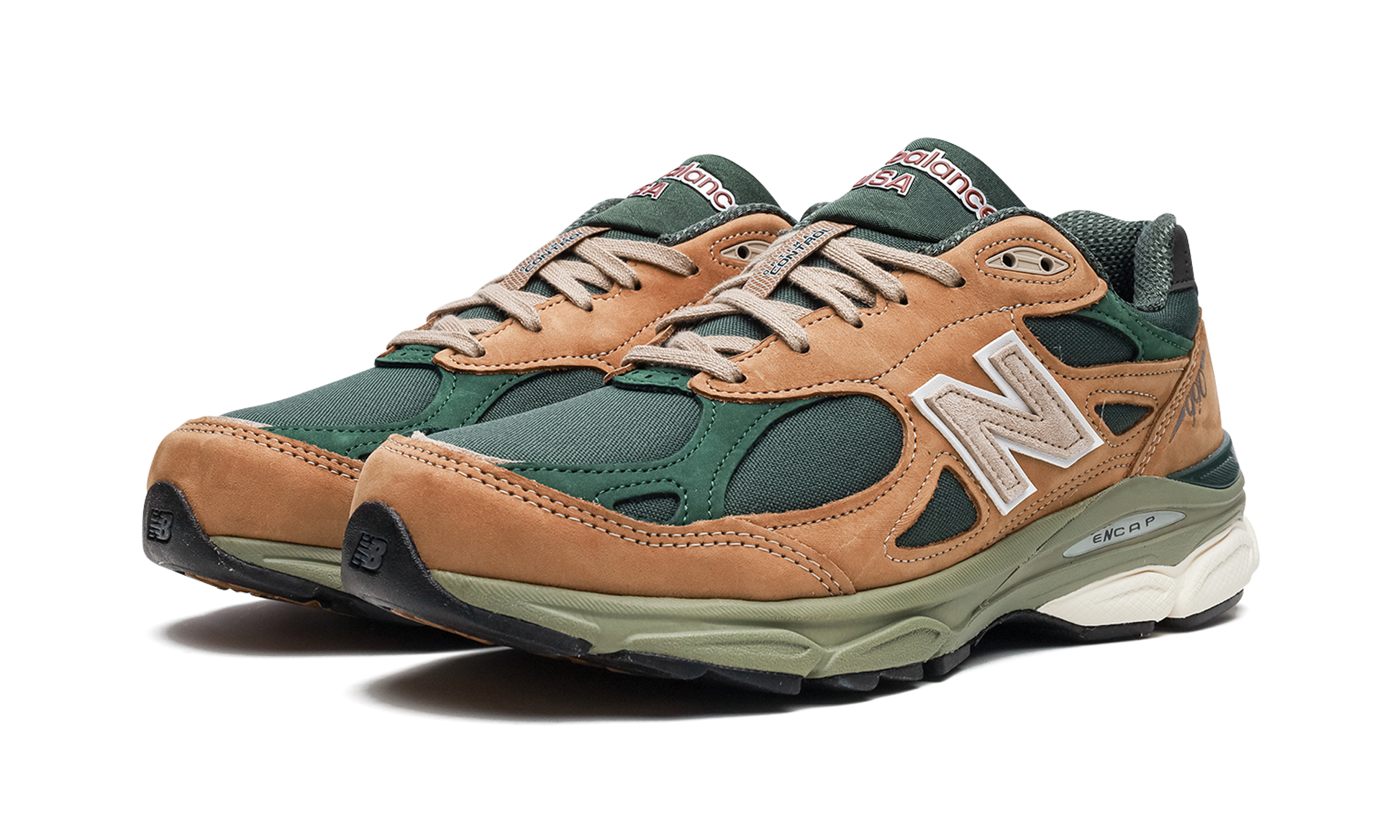 990v3 "made In Usa - Tan / Green" - 2