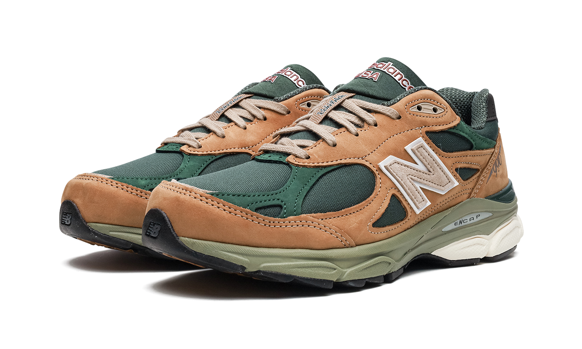 990v3 "made In Usa - Tan / Green" - 2