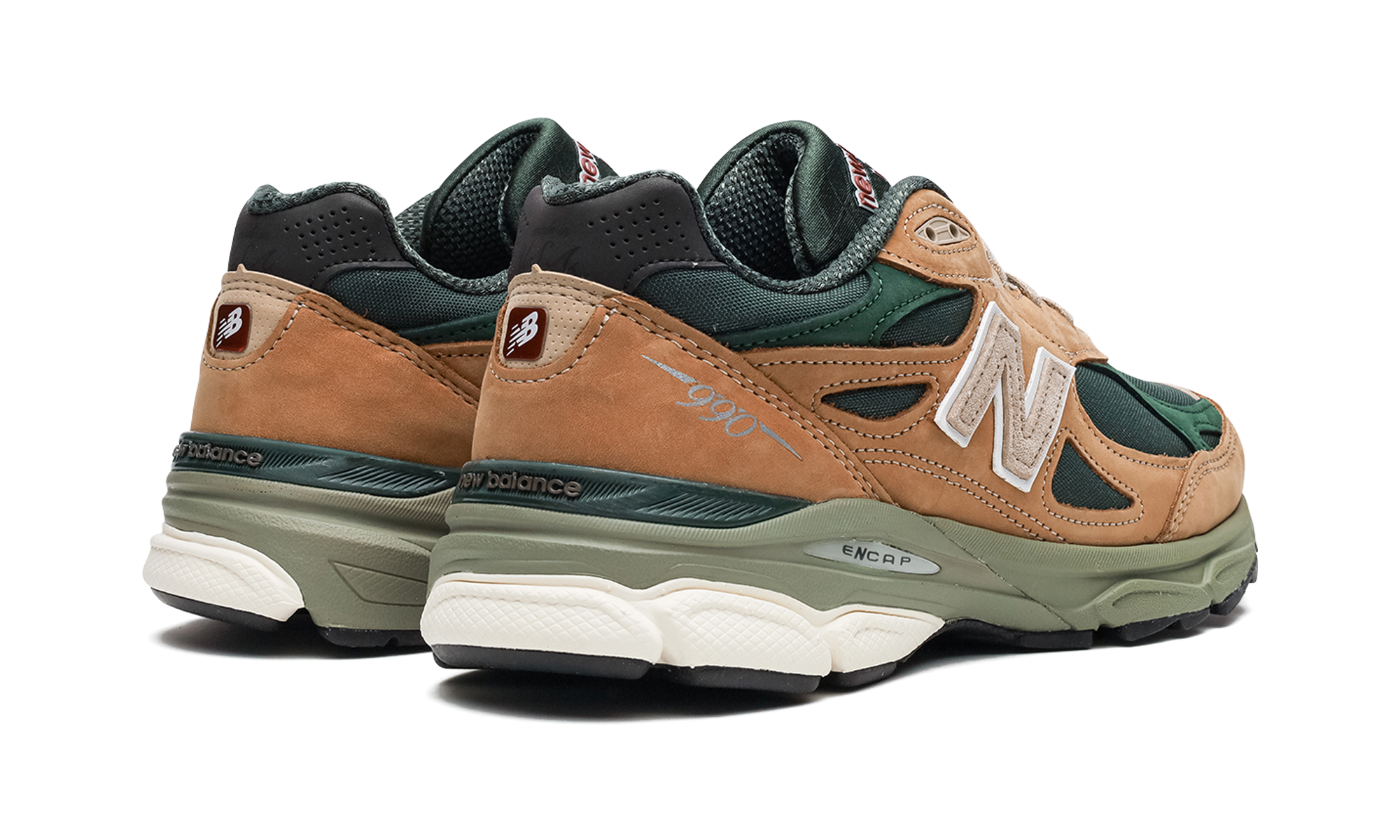 990v3 "made In Usa - Tan / Green" - 3