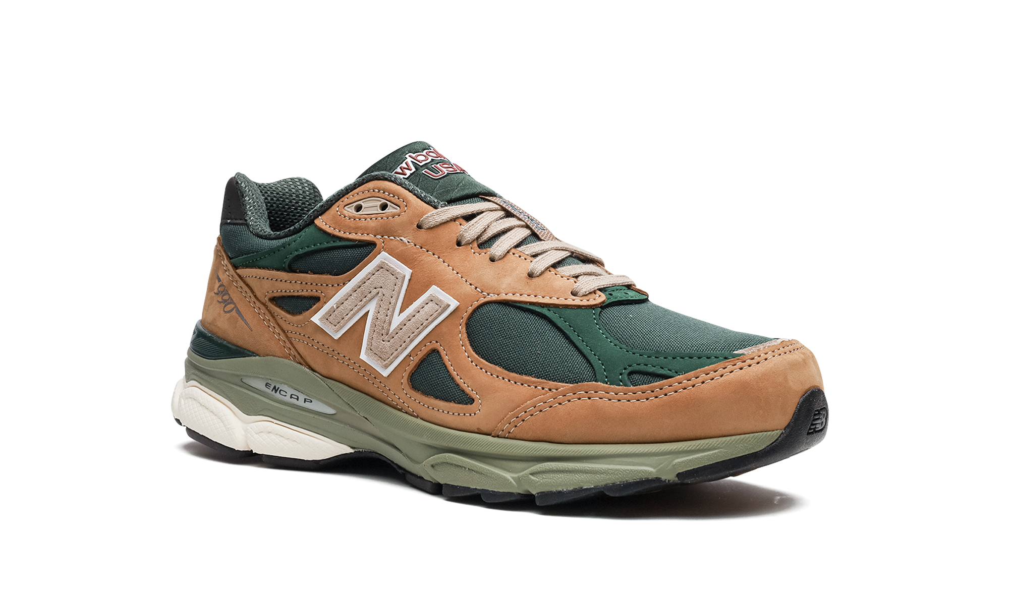 990v3 "made In Usa - Tan / Green" - 7