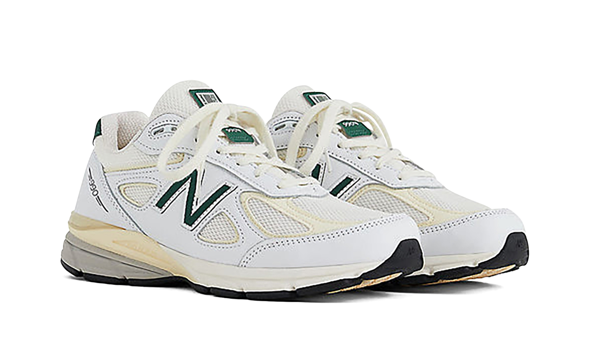 990v4 "made In The Usa - White / Green" - 2
