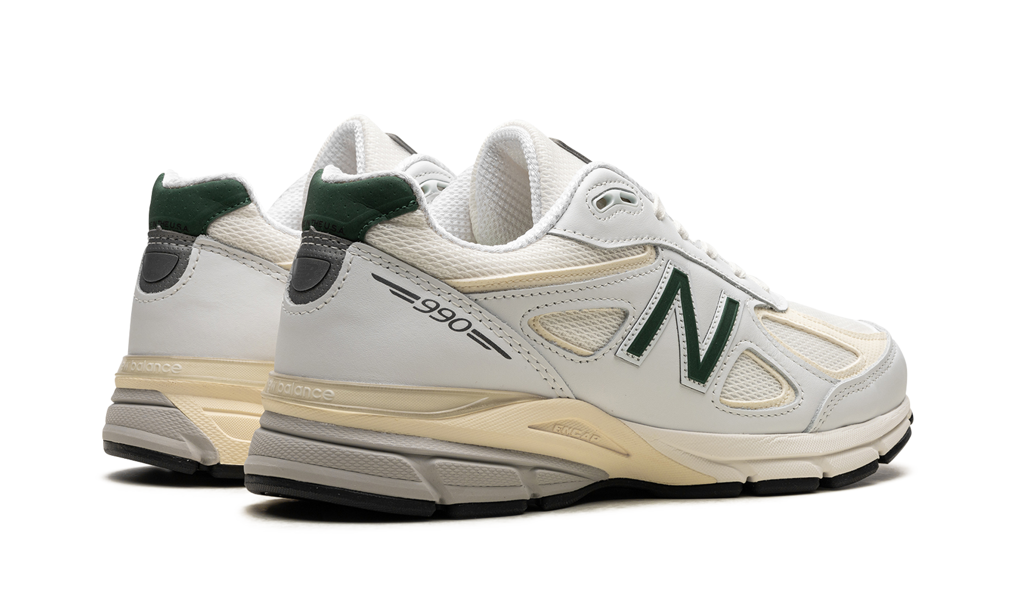 990v4 "made In The Usa - White / Green" - 3