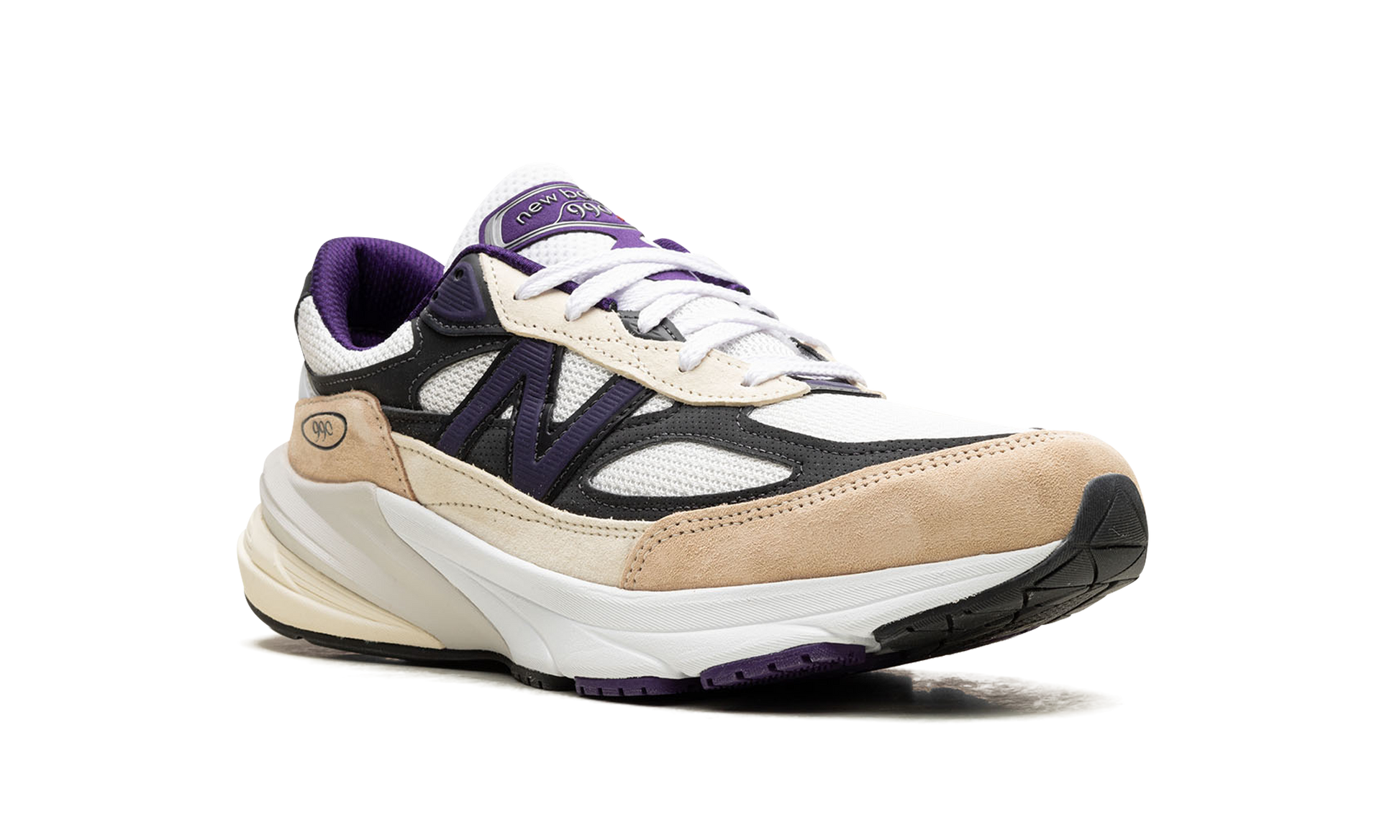 990v6 "made In Usa - Teddy Santis White Black Plum" - 7