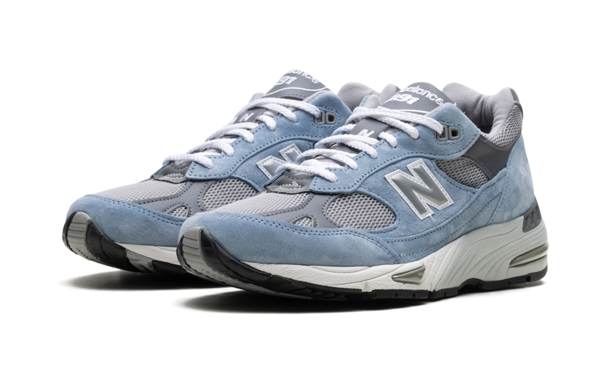 991 "miuk Dusty Blue Alloy Smoked Pearl" - 2