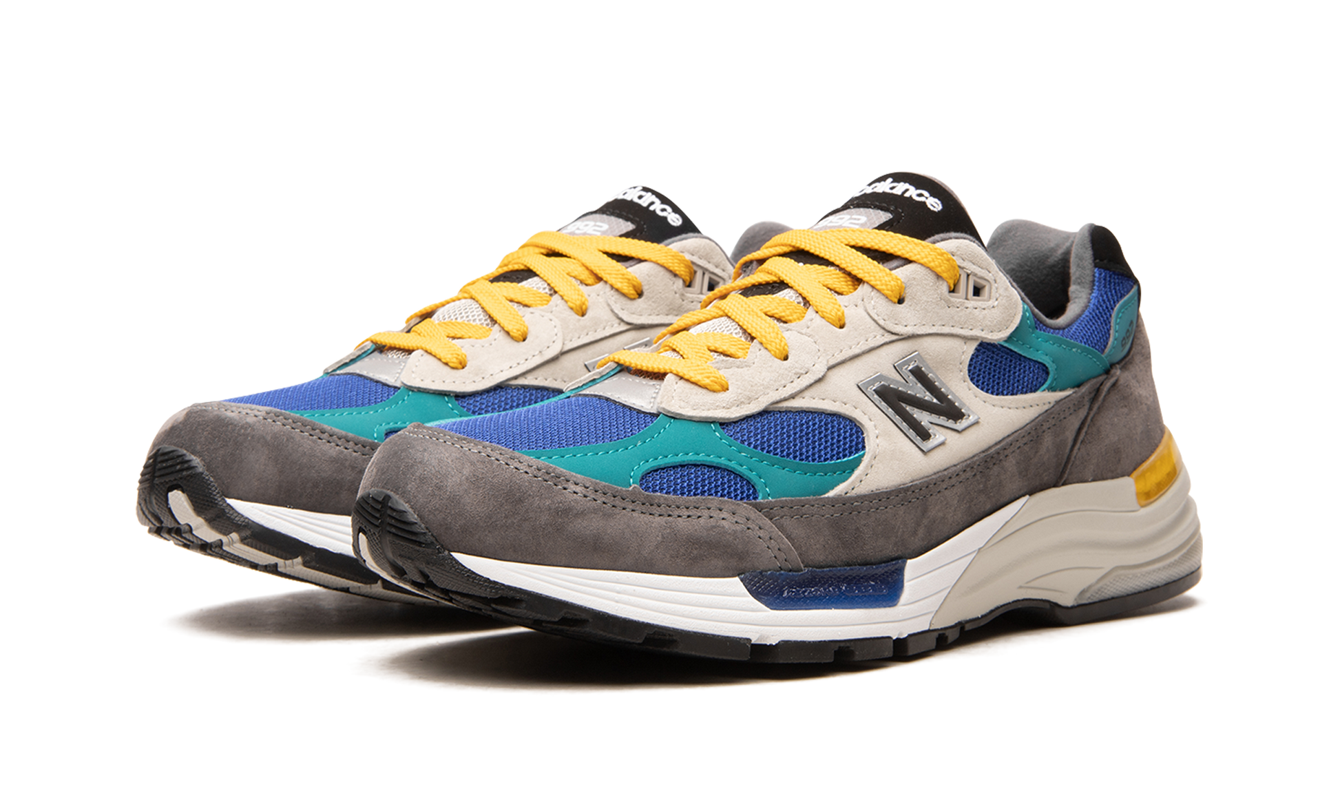 992 "grey / Blue / Teal / Yellow" - 2