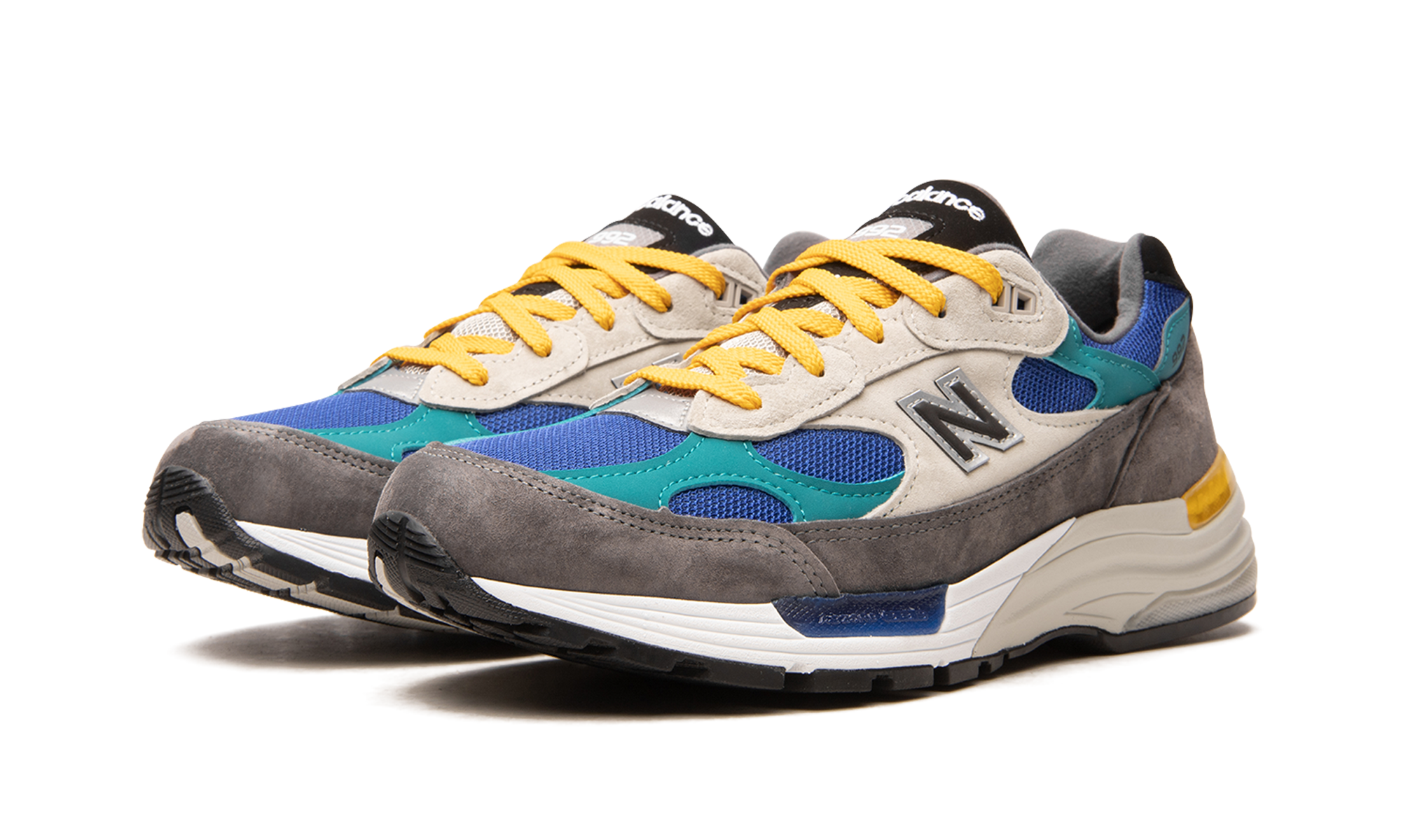 992 "grey / Blue / Teal / Yellow" - 2
