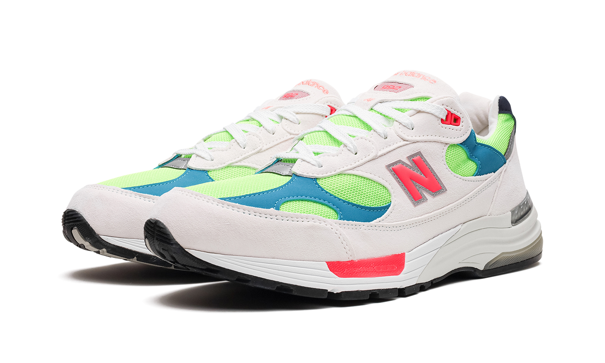 992 "white Neon Cyan" - 2
