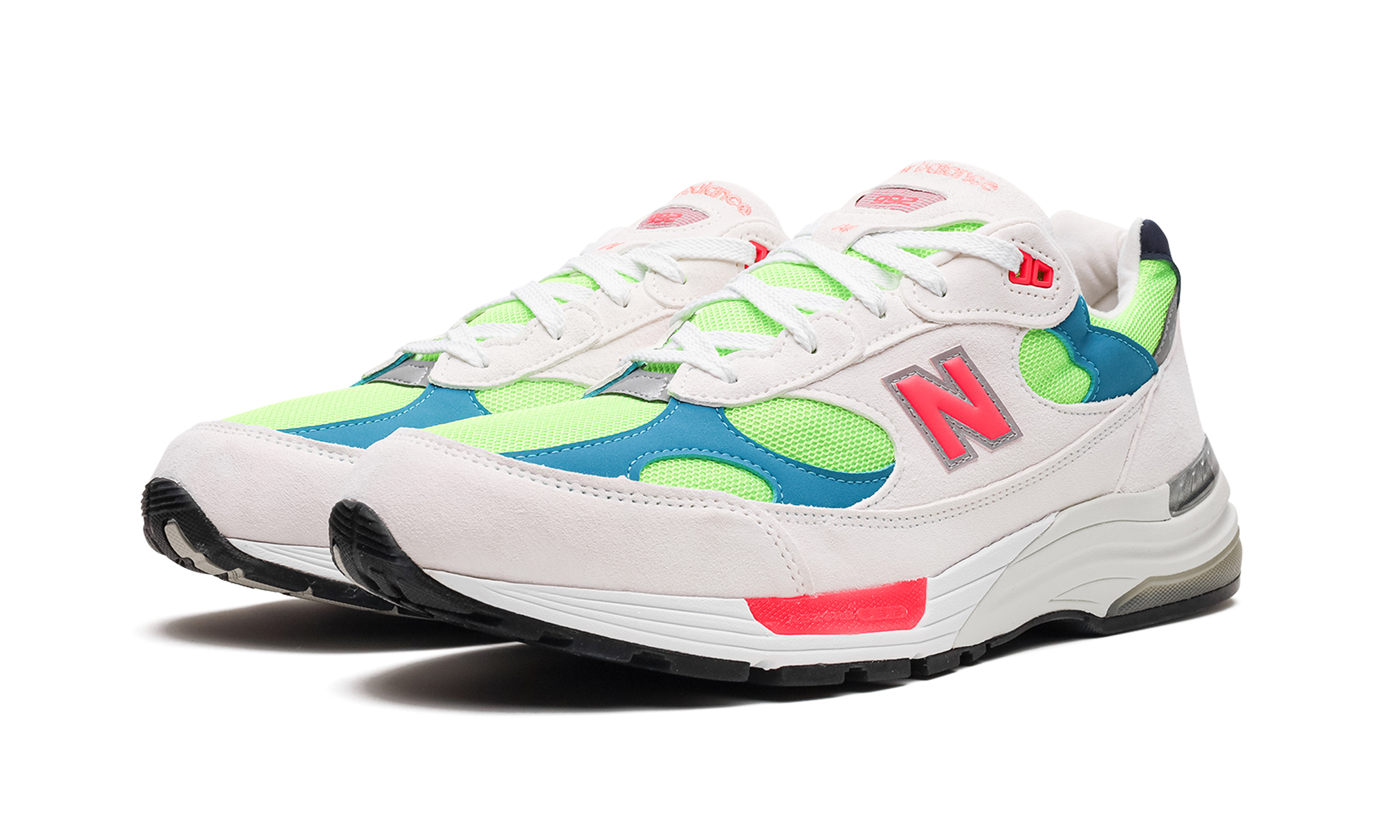 992 "white Neon Cyan" - 2