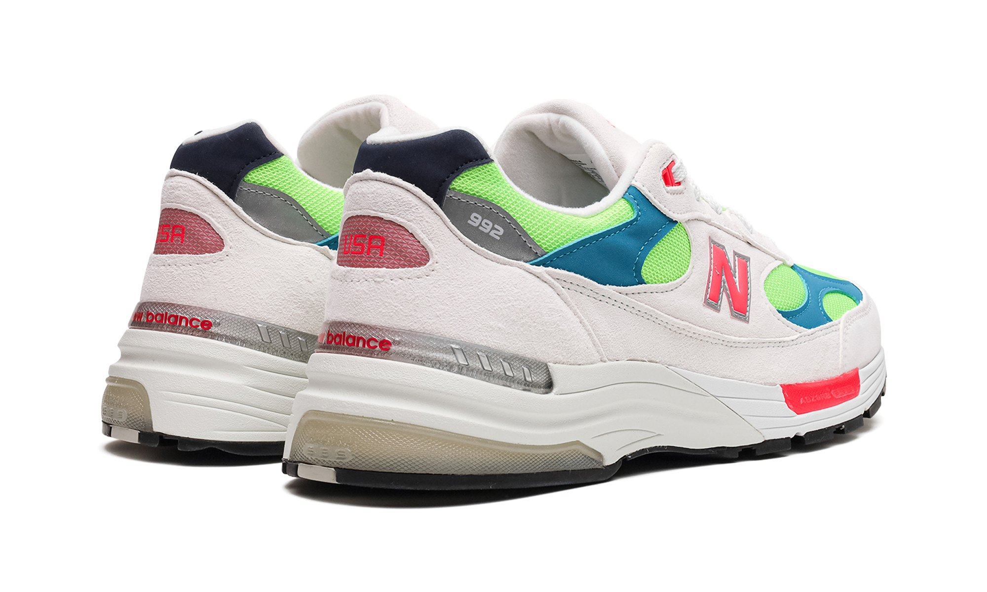 992 "white Neon Cyan" - 3