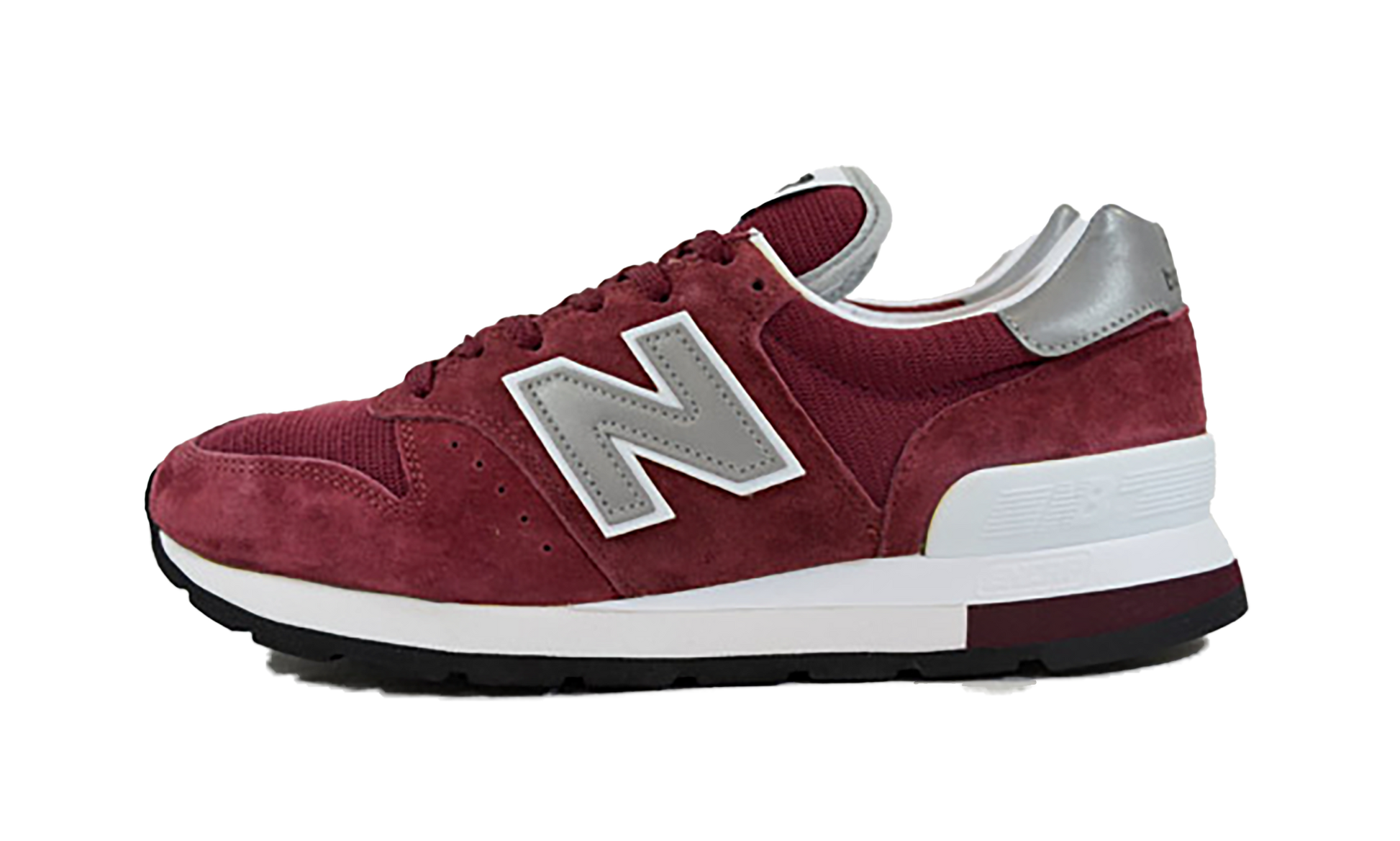 995 Made In Usa "burgundy / Silver" - 1