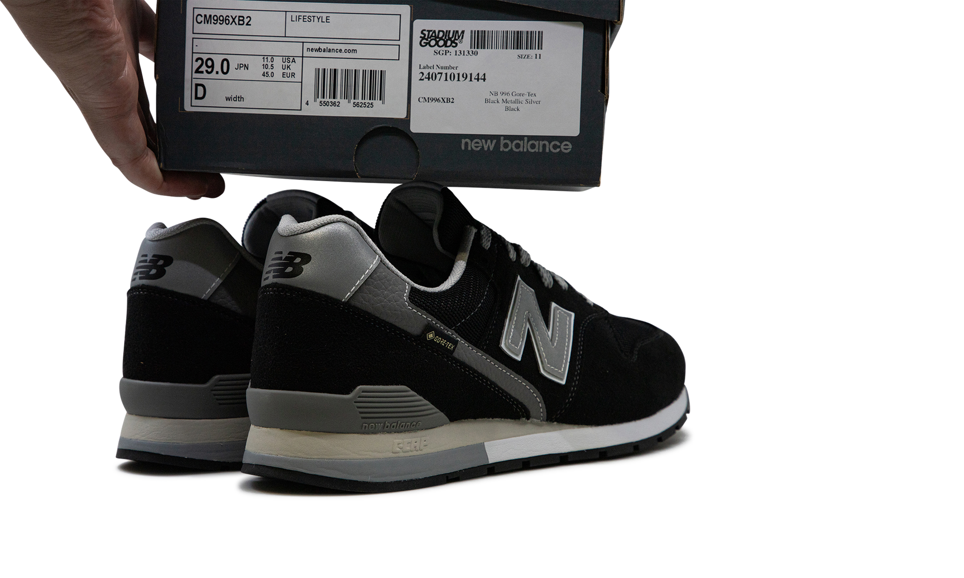 996 Gore-tex "black Metallic Silver" - 8