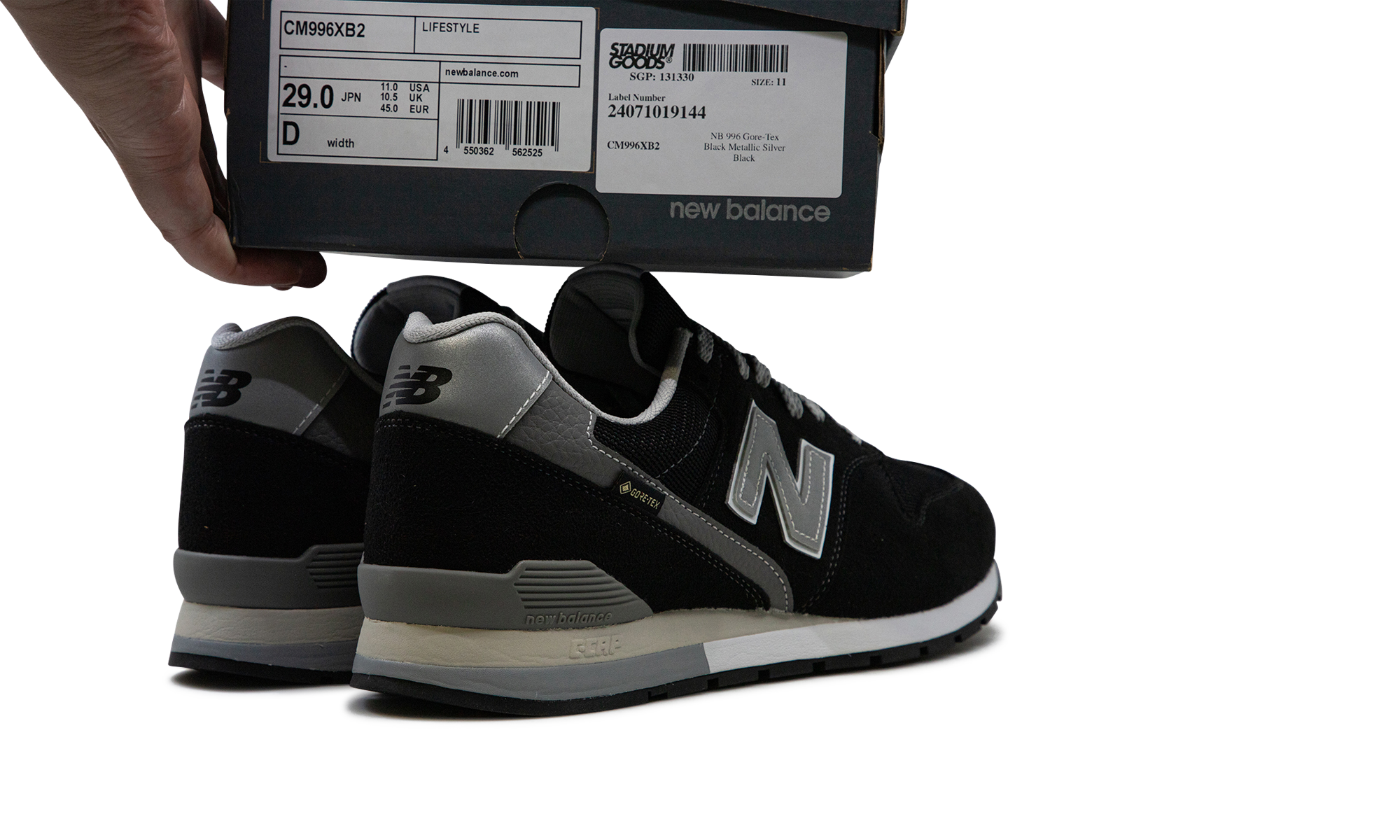 996 Gore-tex "black Metallic Silver" - 8