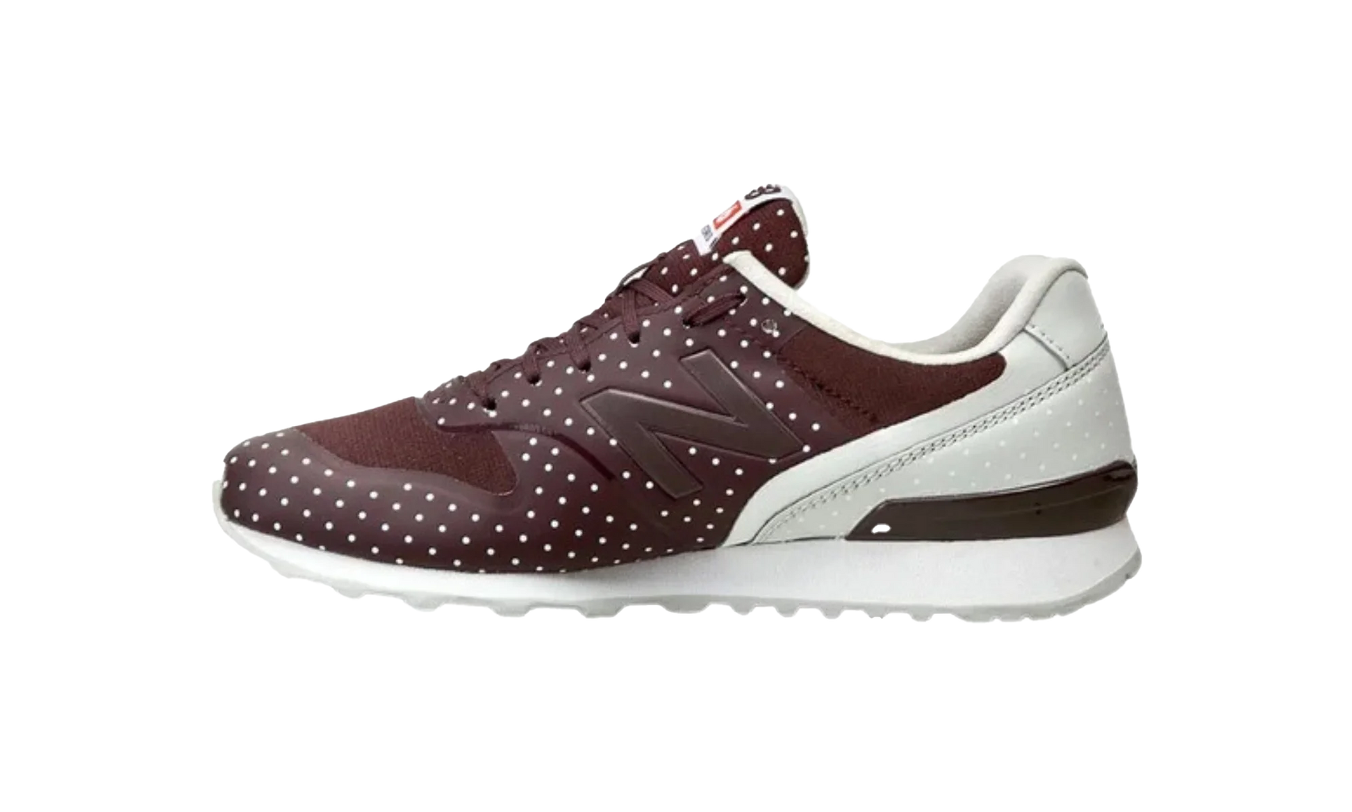 996 Wmns "burgundy Polka Dots" - 1