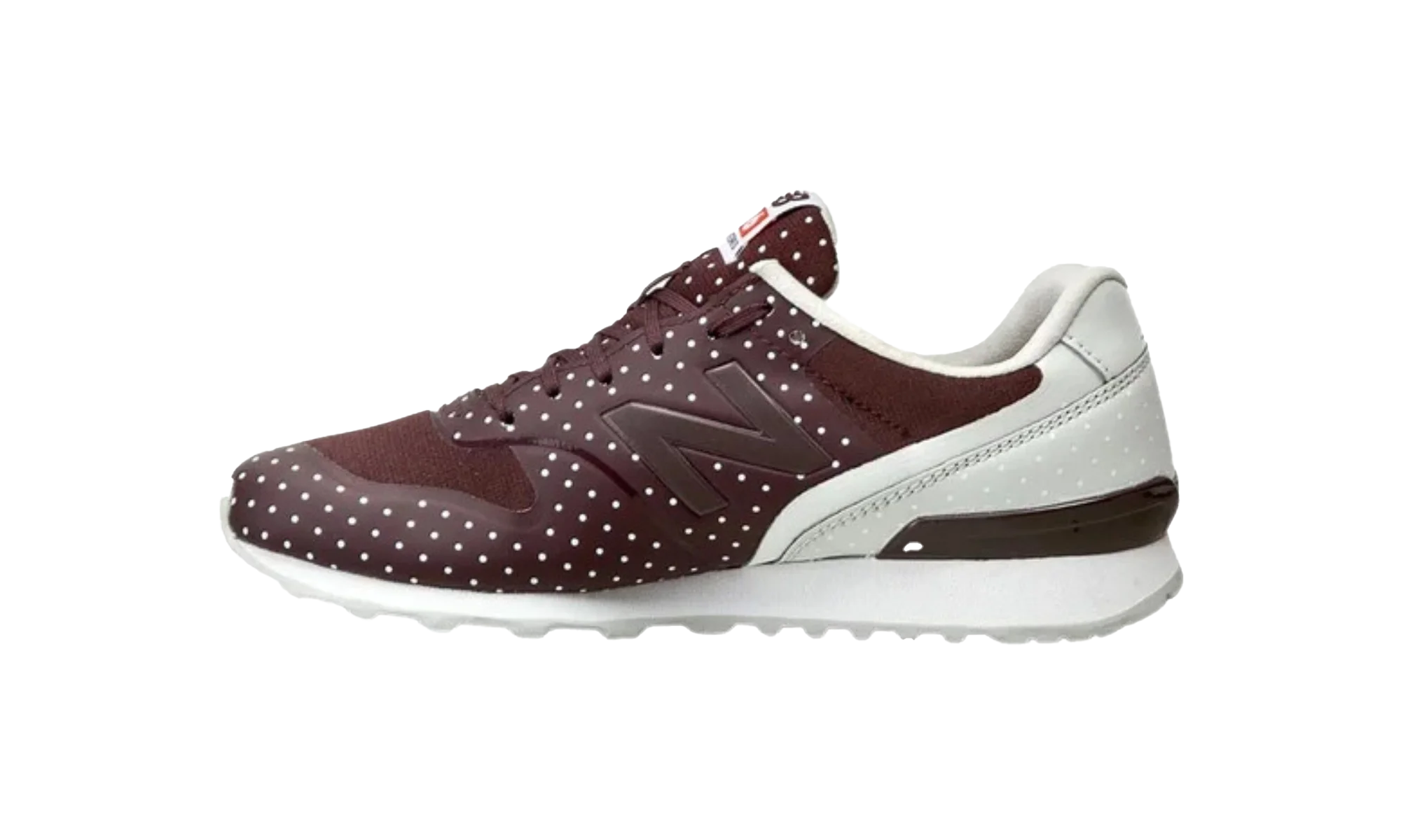 996 Wmns "burgundy Polka Dots" - 1