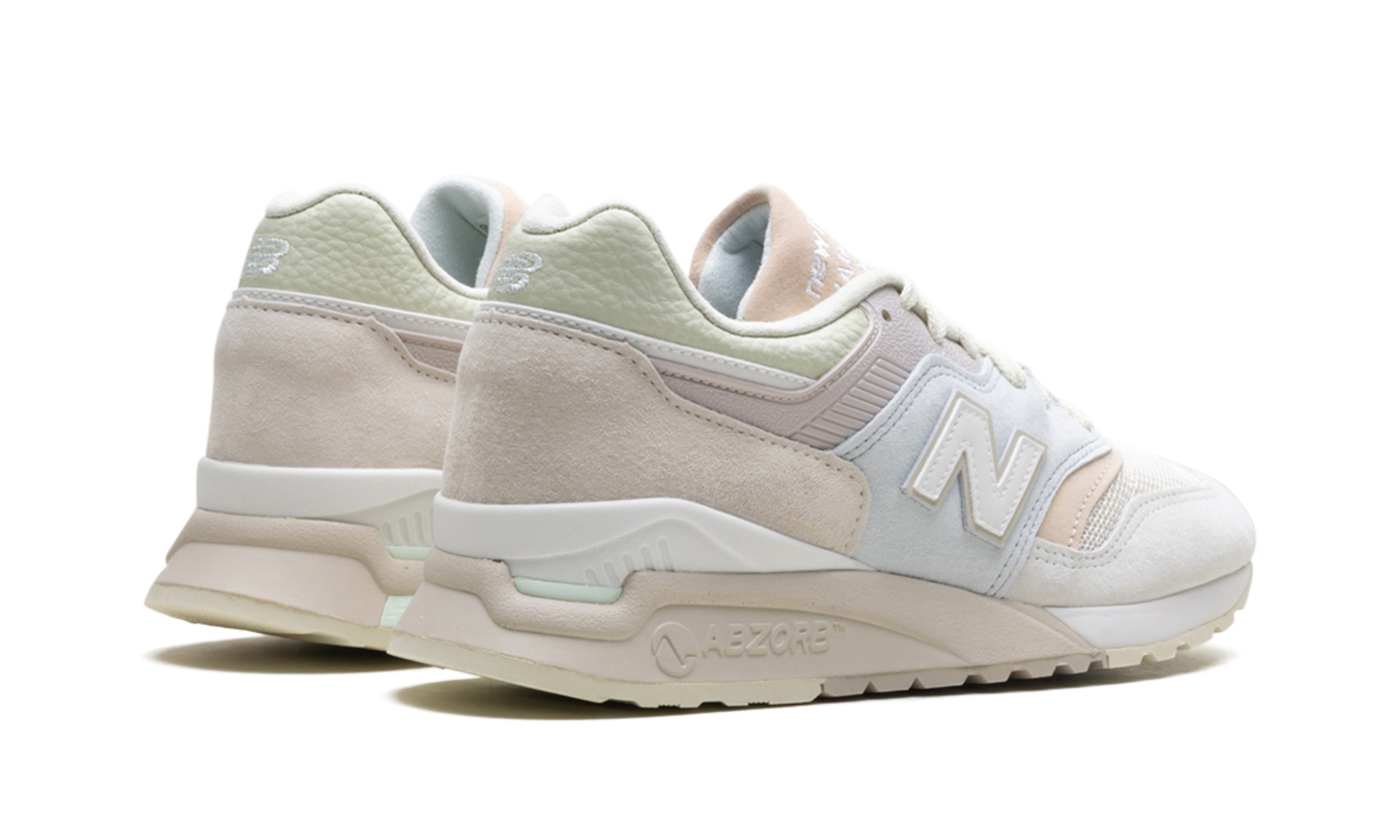 997.5 "miusa Kith Easter White Ice Blue Peach" - 3