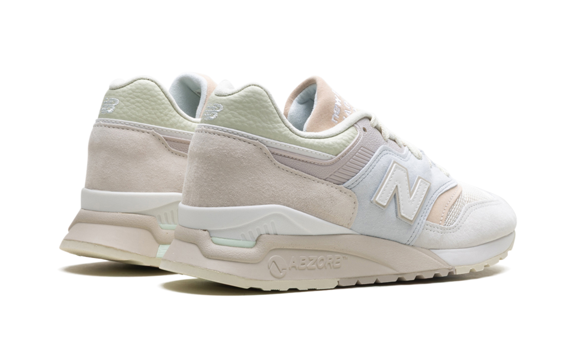 997.5 "miusa Kith Easter White Ice Blue Peach" - 3