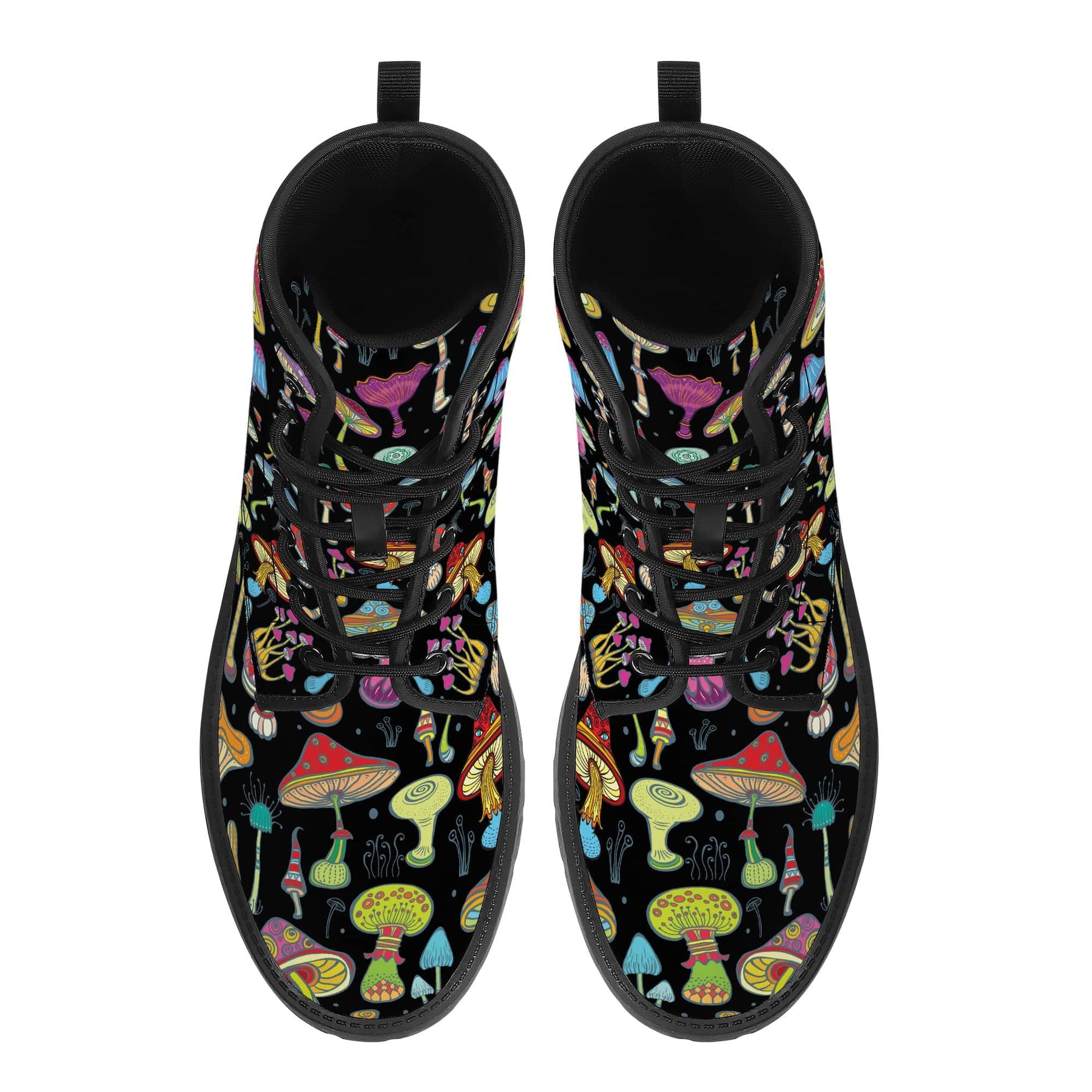 Magic Mushrooms Vegan Leather Boots
