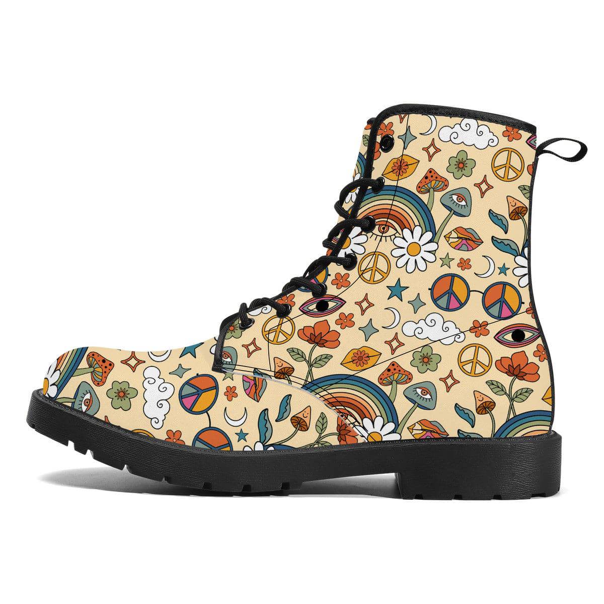 Peace And Love Vegan Leather Boots