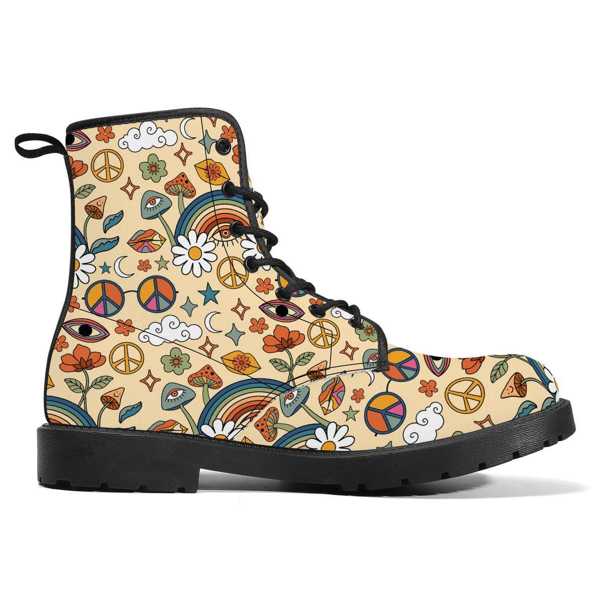 Peace And Love Vegan Leather Boots